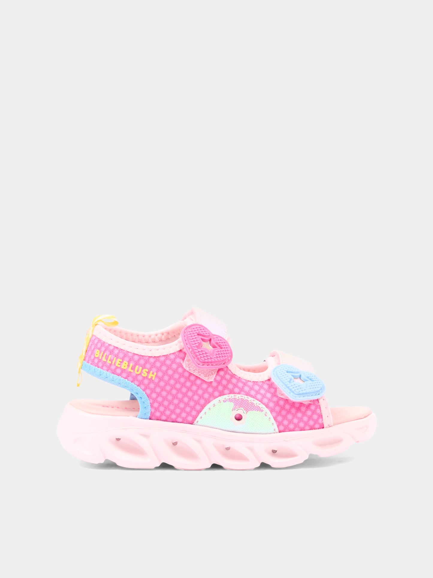 Sandali rosa per bambina luminosi,Billieblush,U21992 46N
