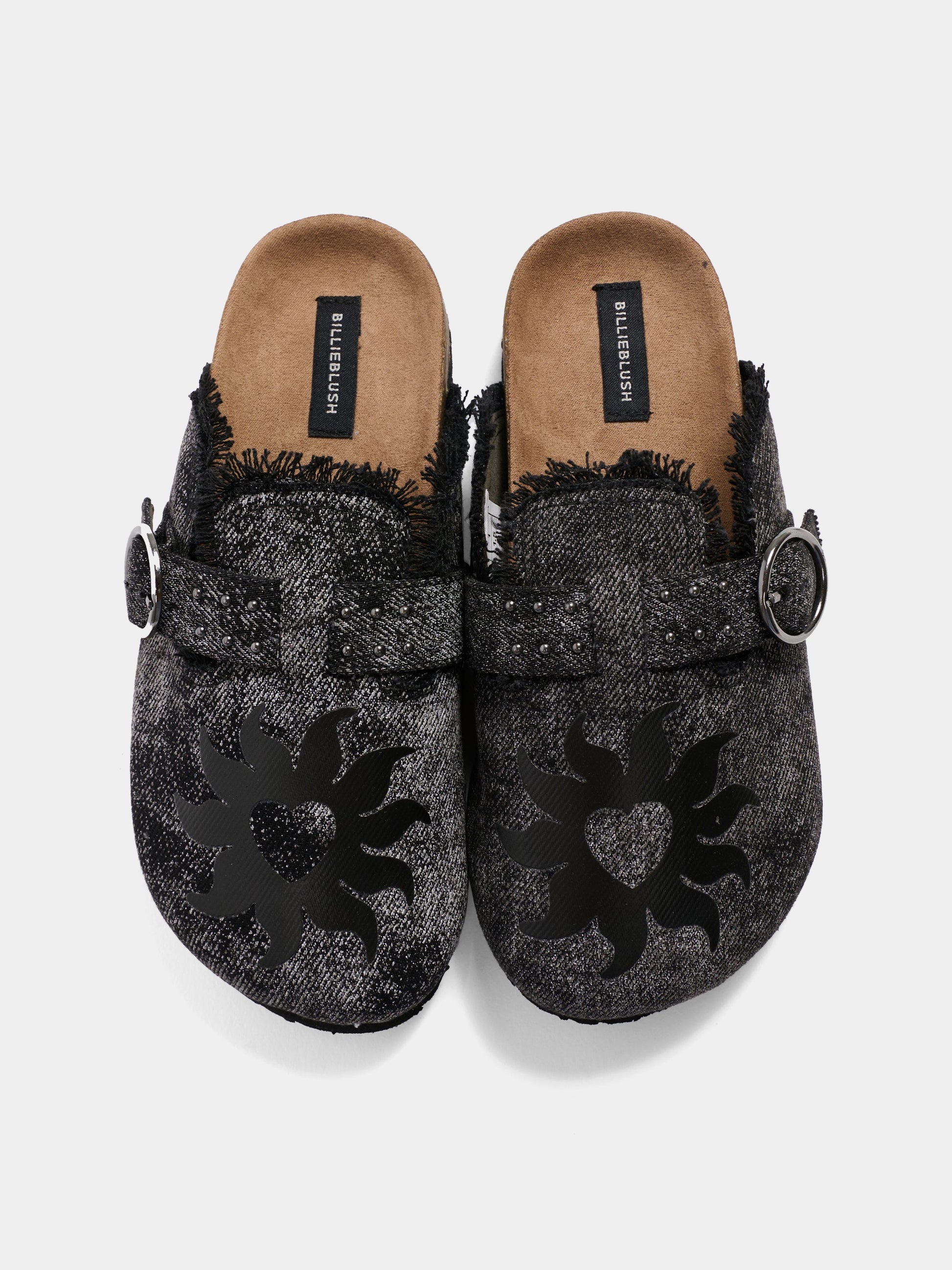 Sabot neri per bambina con sole,Billieblush,U22005 089