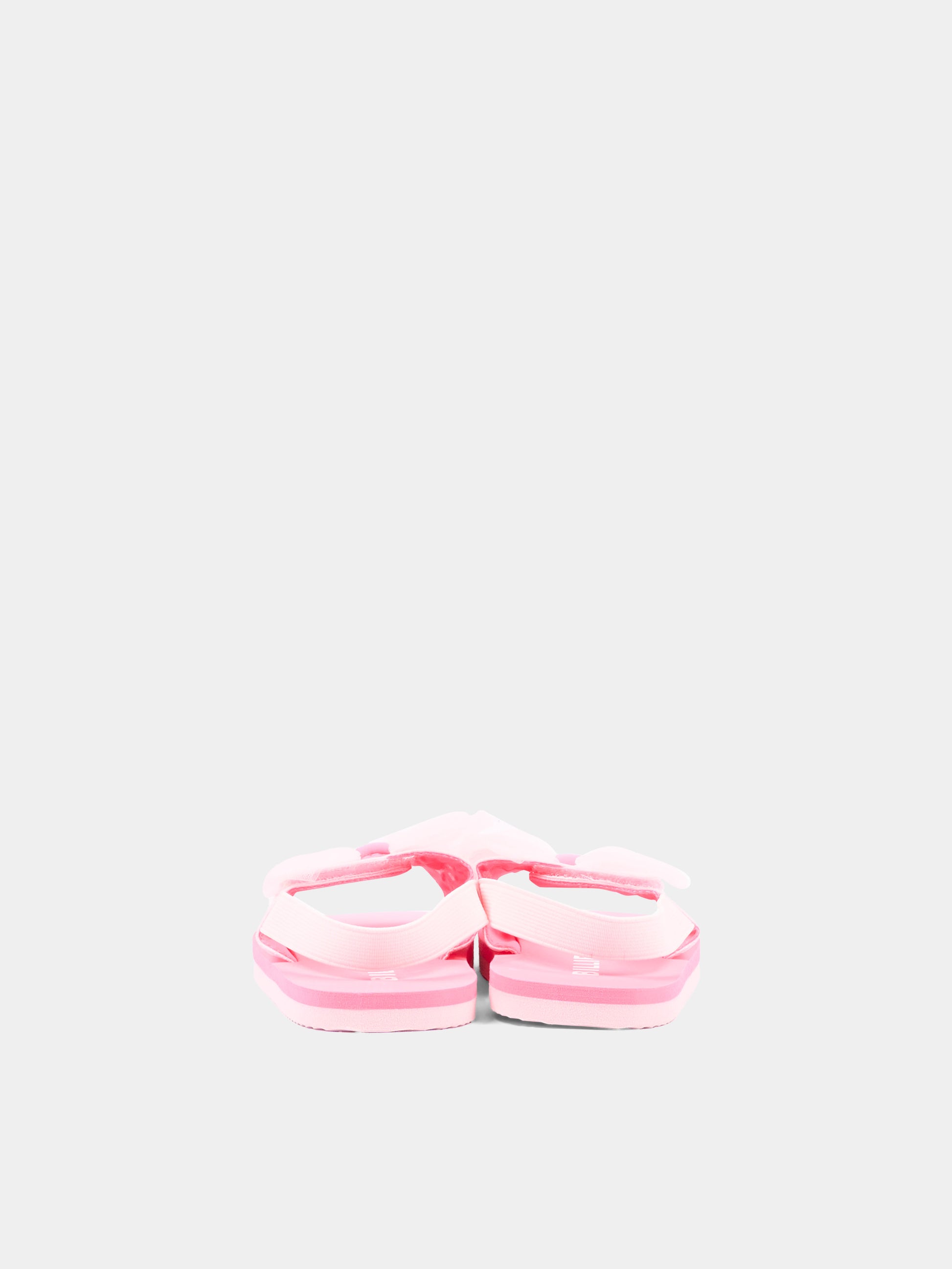 Sandali rosa per bambina con maxi fiocco,Billieblush,U22007 44L