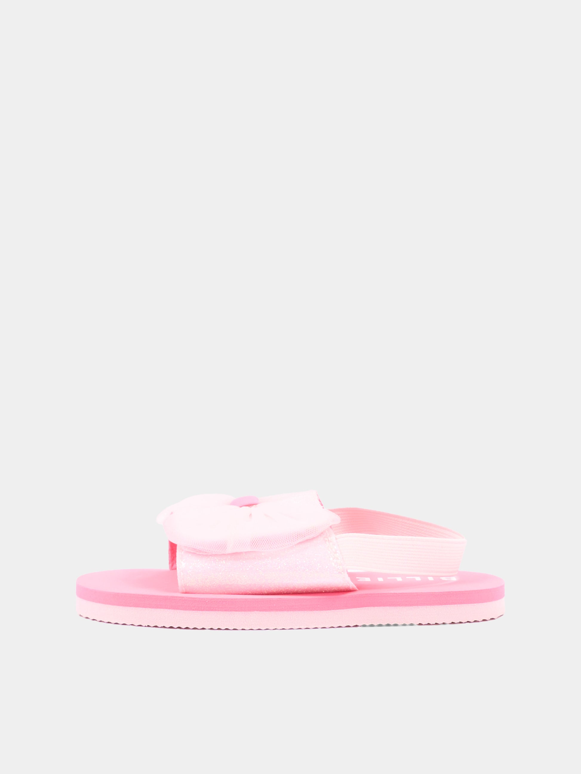 Sandali rosa per bambina con maxi fiocco,Billieblush,U22007 44L