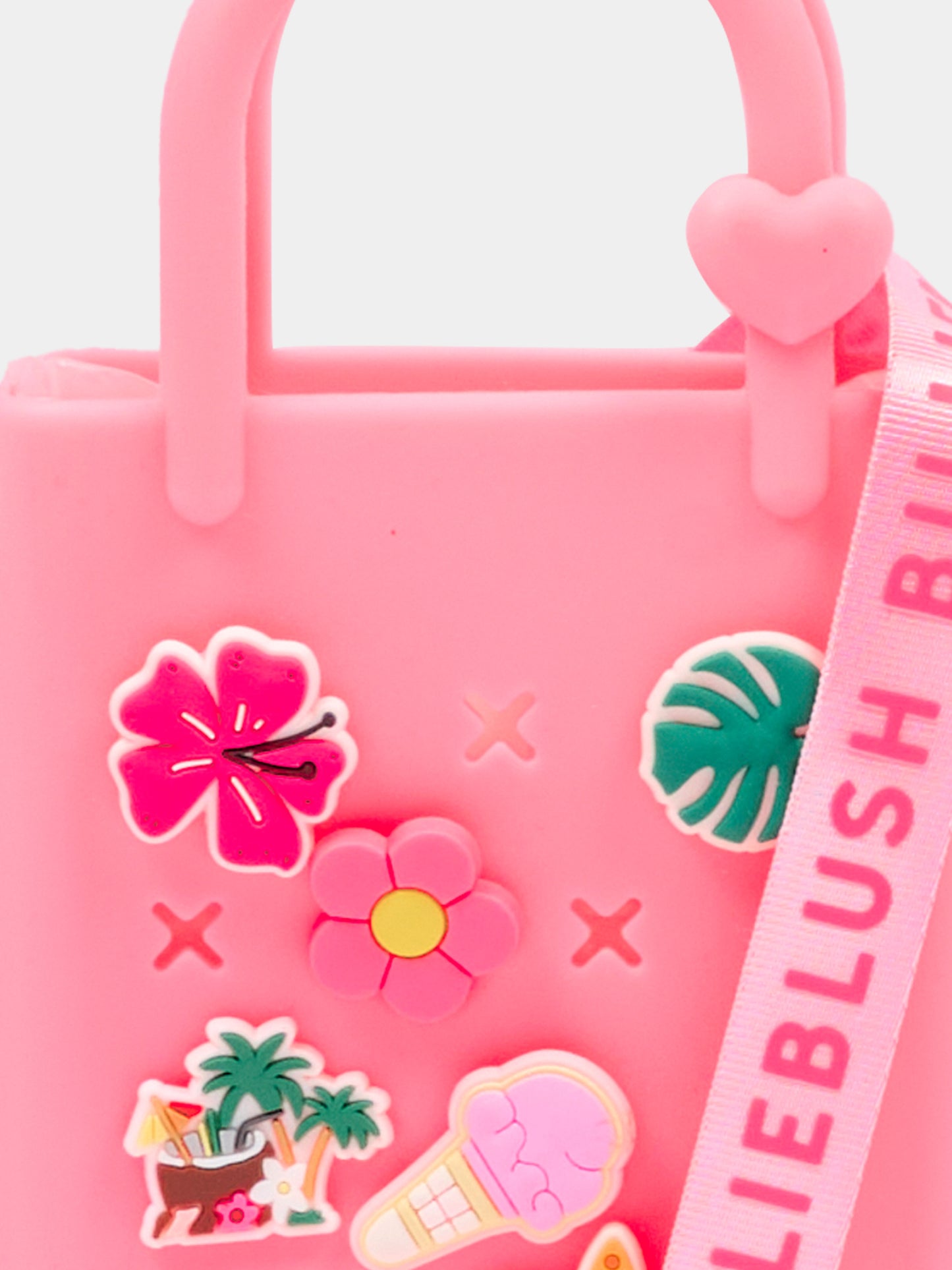 Borsa rosa per bambina con spille,Billieblush,U22042 499