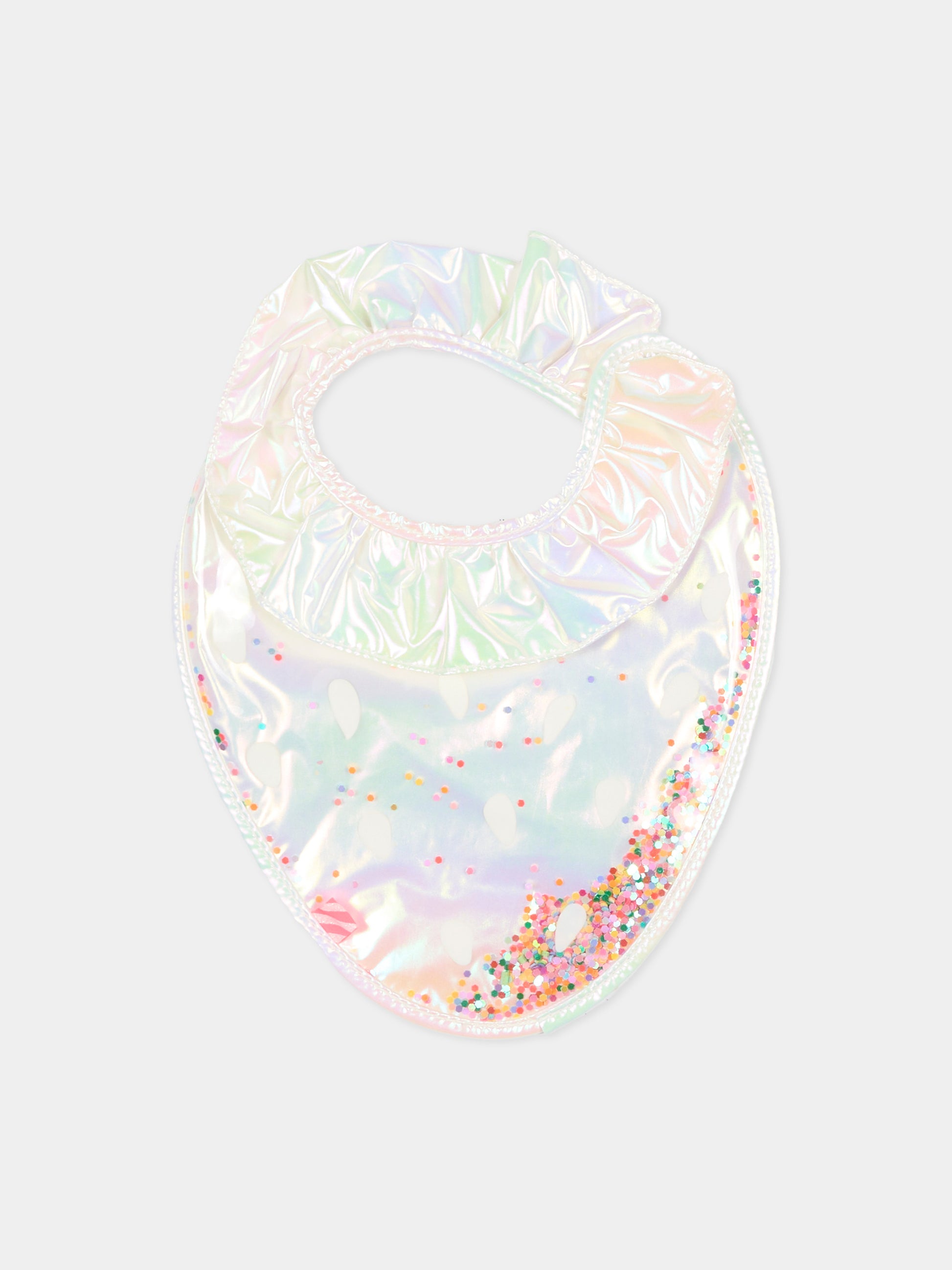Bavaglino multicolor per neonata iridescente,Billieblush,U22083 44L