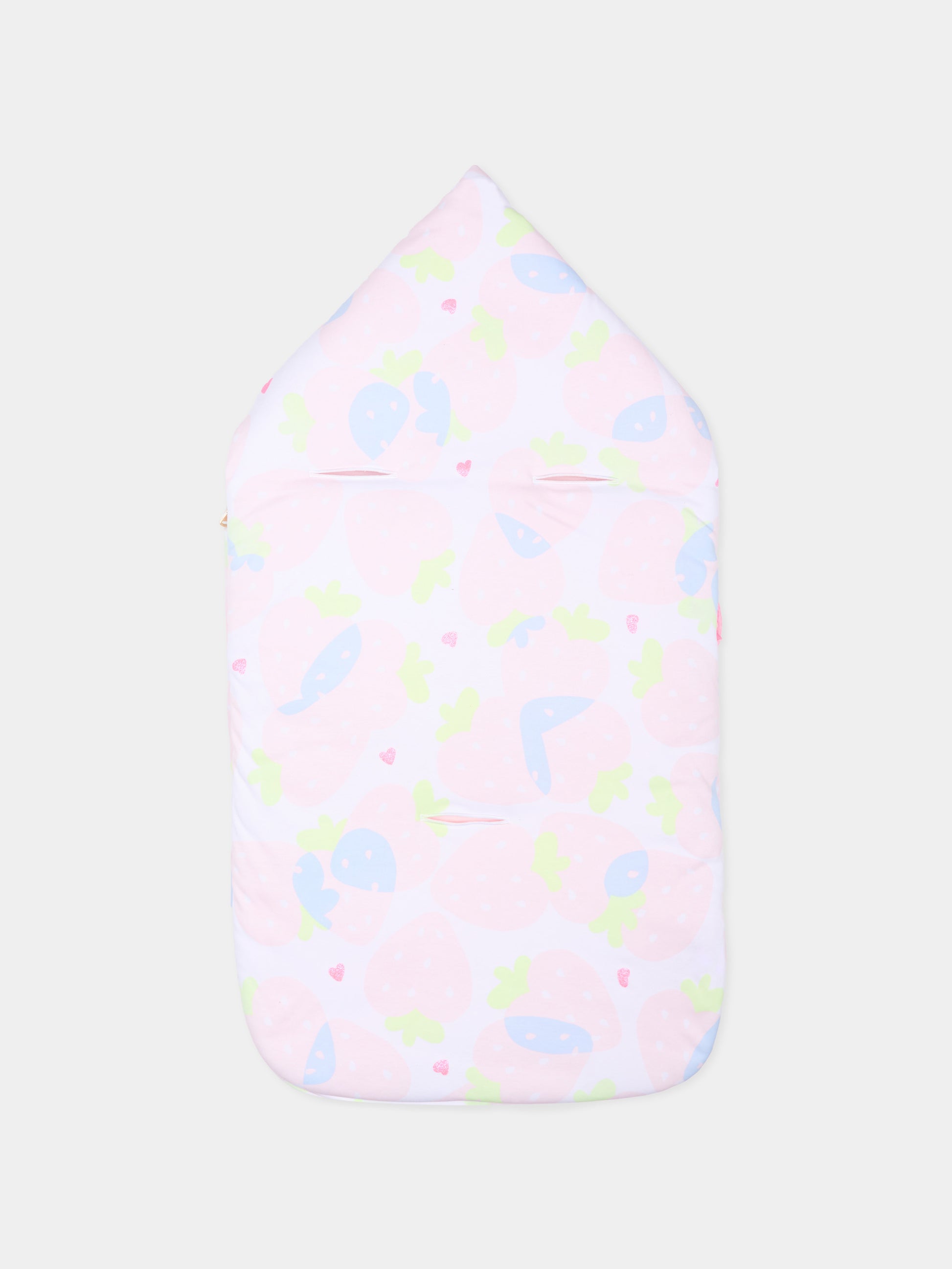 Sacco nanna multicolor per neonata con fragole,Billieblush,U22087 10P