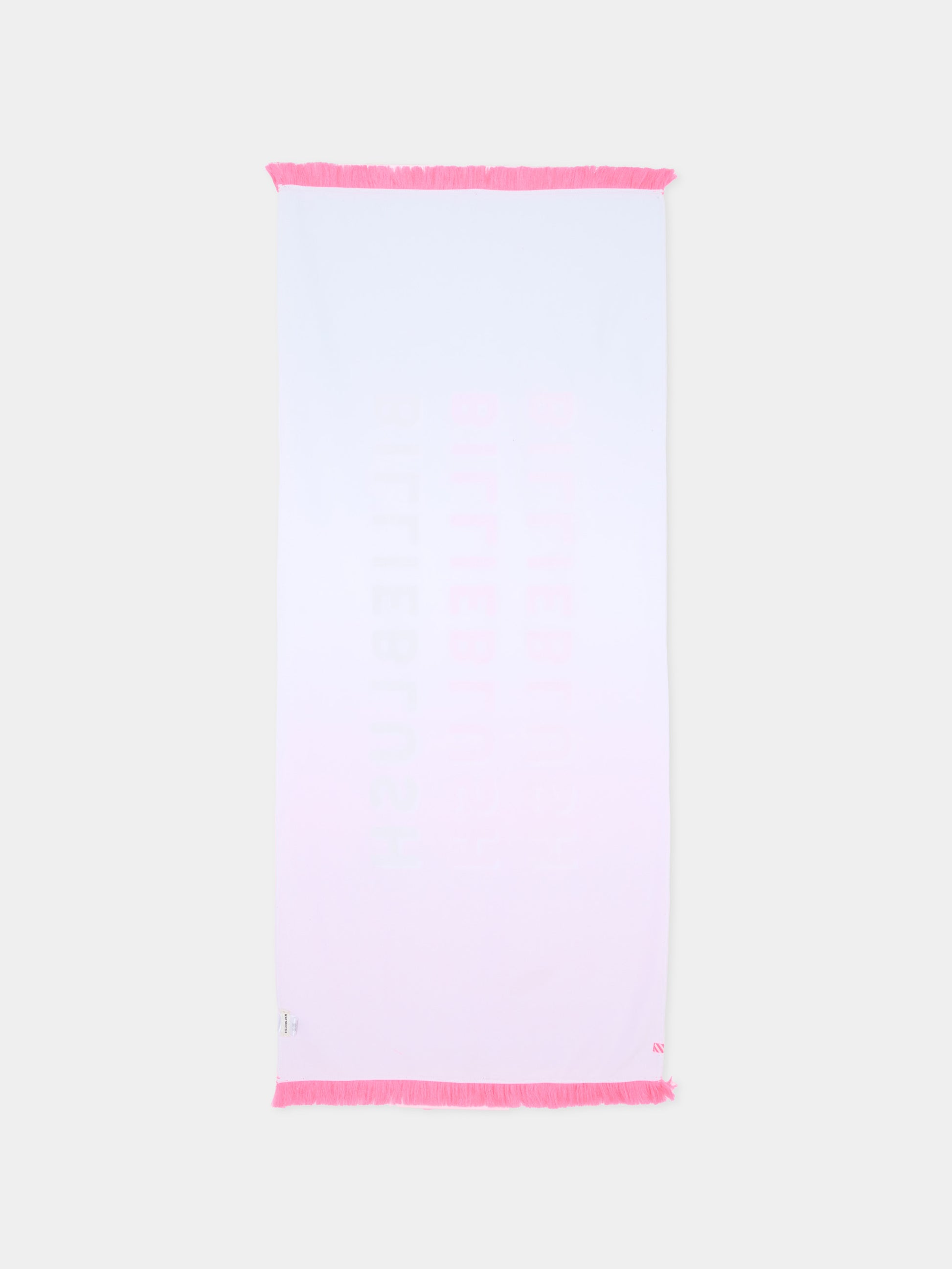 Telo mare multicolor per bambina con logo,Billieblush,U22089 499