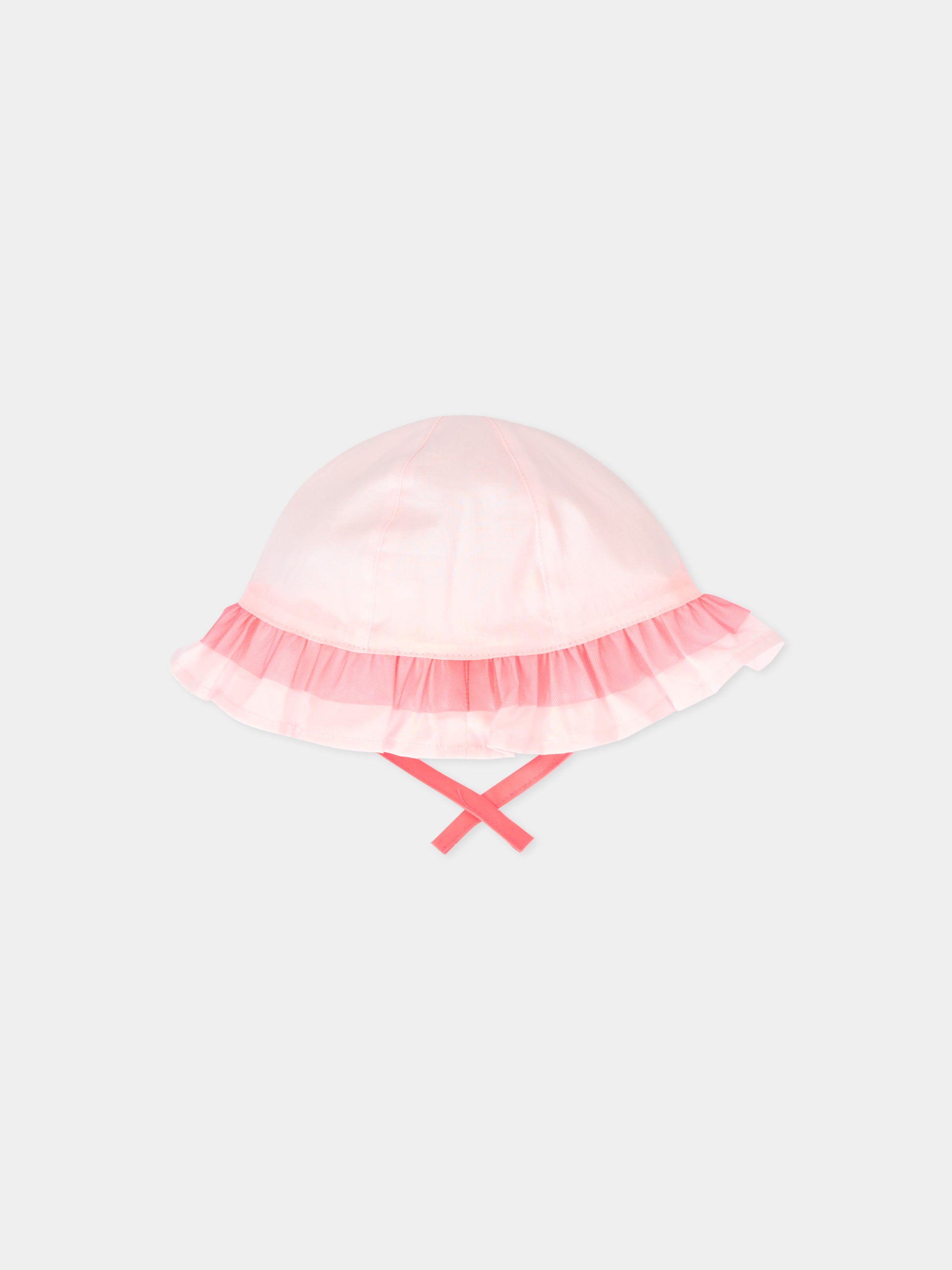 Cloche rosa per neonata con patch,Billieblush,U22212 44L