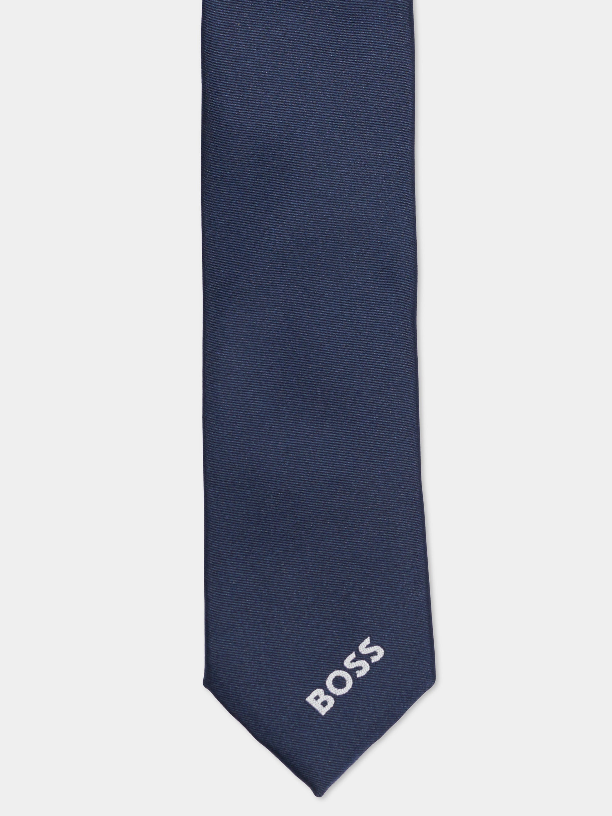 Cravatta blu per bambino con logo,Boss,J52630 849