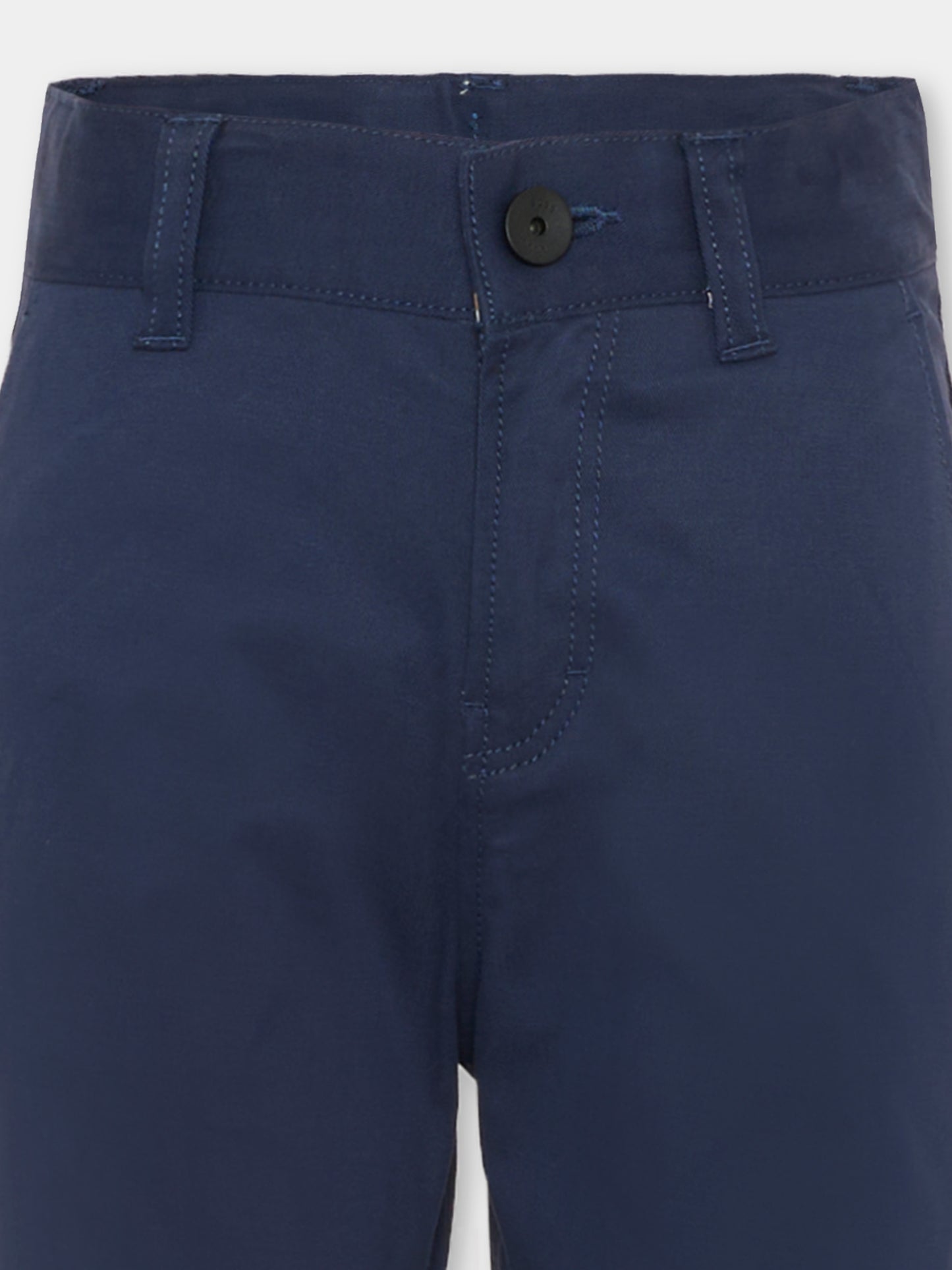 Pantaloni blu per bambino con applicazione,Boss,J52685 849
