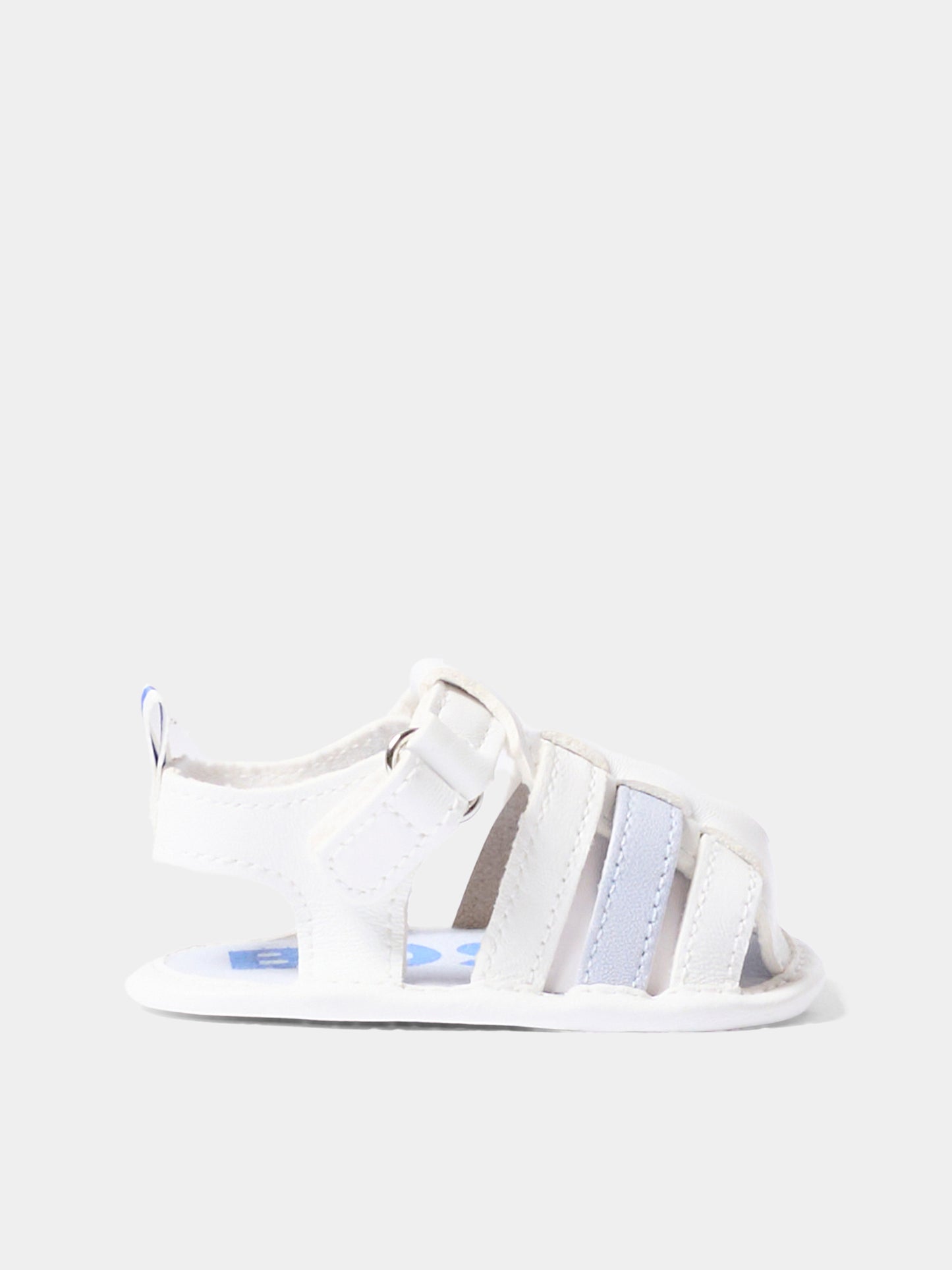 Sandali multicolor per neonato con logo,Boss,J52834 813