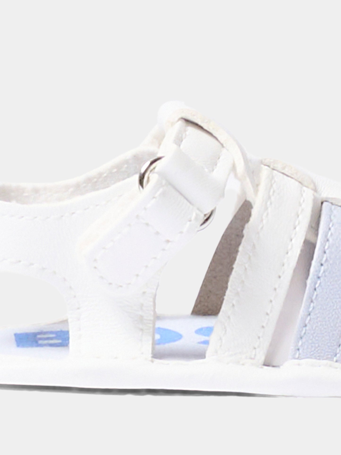 Sandali multicolor per neonato con logo,Boss,J52834 813