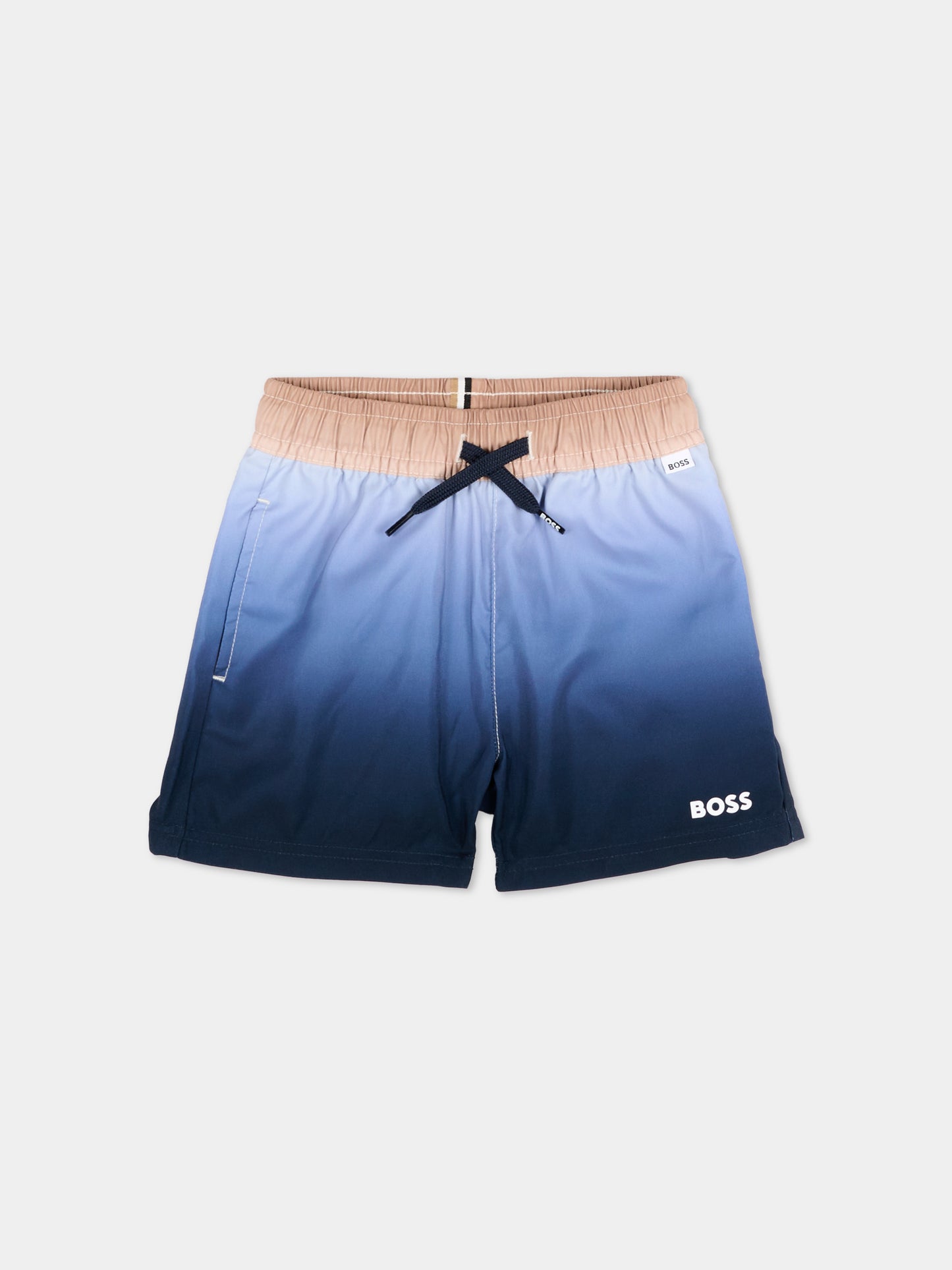 Boxer mare multicolor per neonato con logo,Boss,J52839 78K