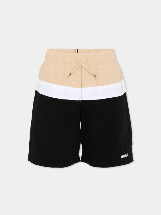 Boxer mare multicolor per bambino,Boss,J52903 09B