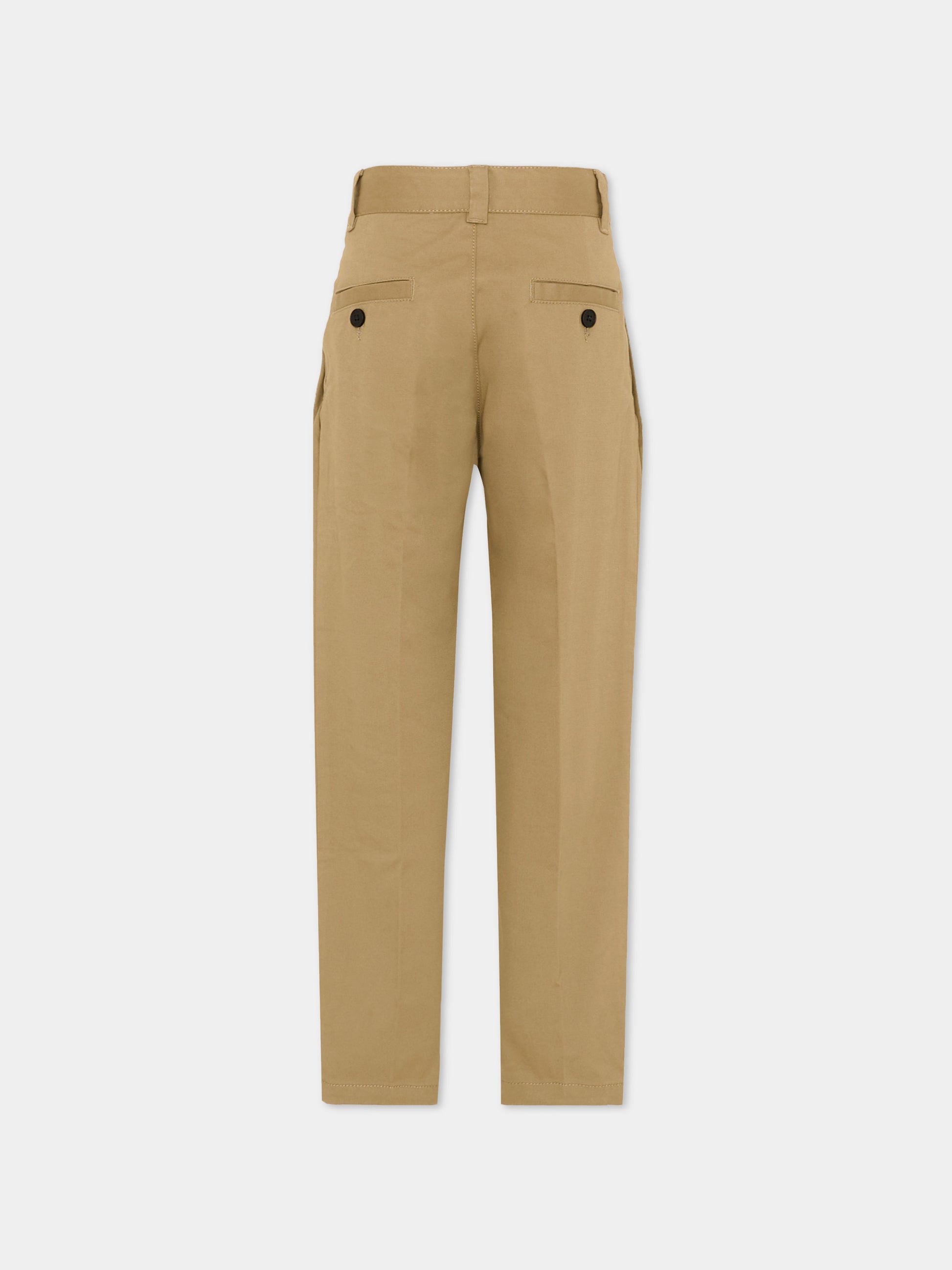 Pantaloni beige per bambino,Boss,J52912 295