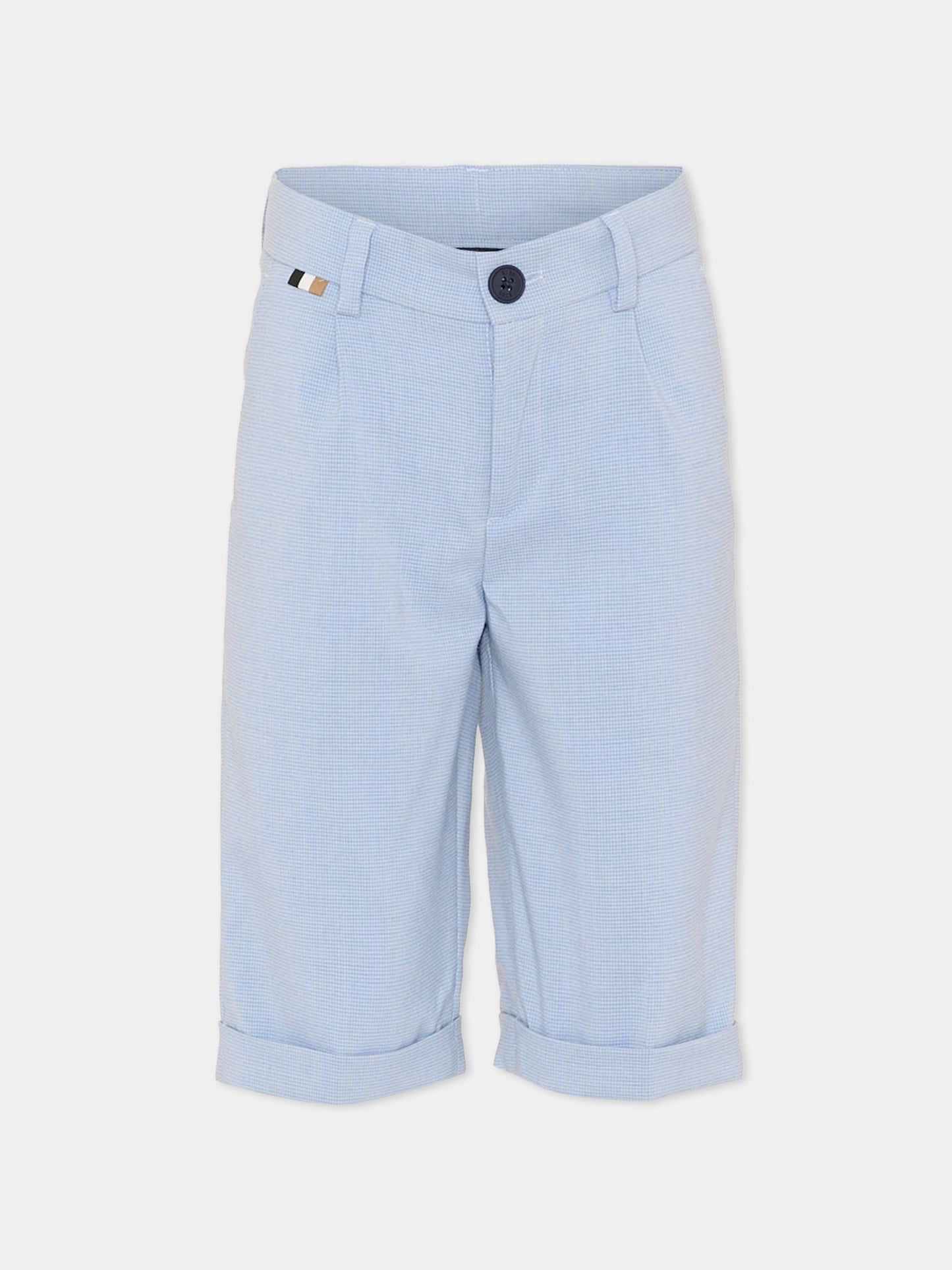 Shorts celesti per bambino,Boss,J52925 057