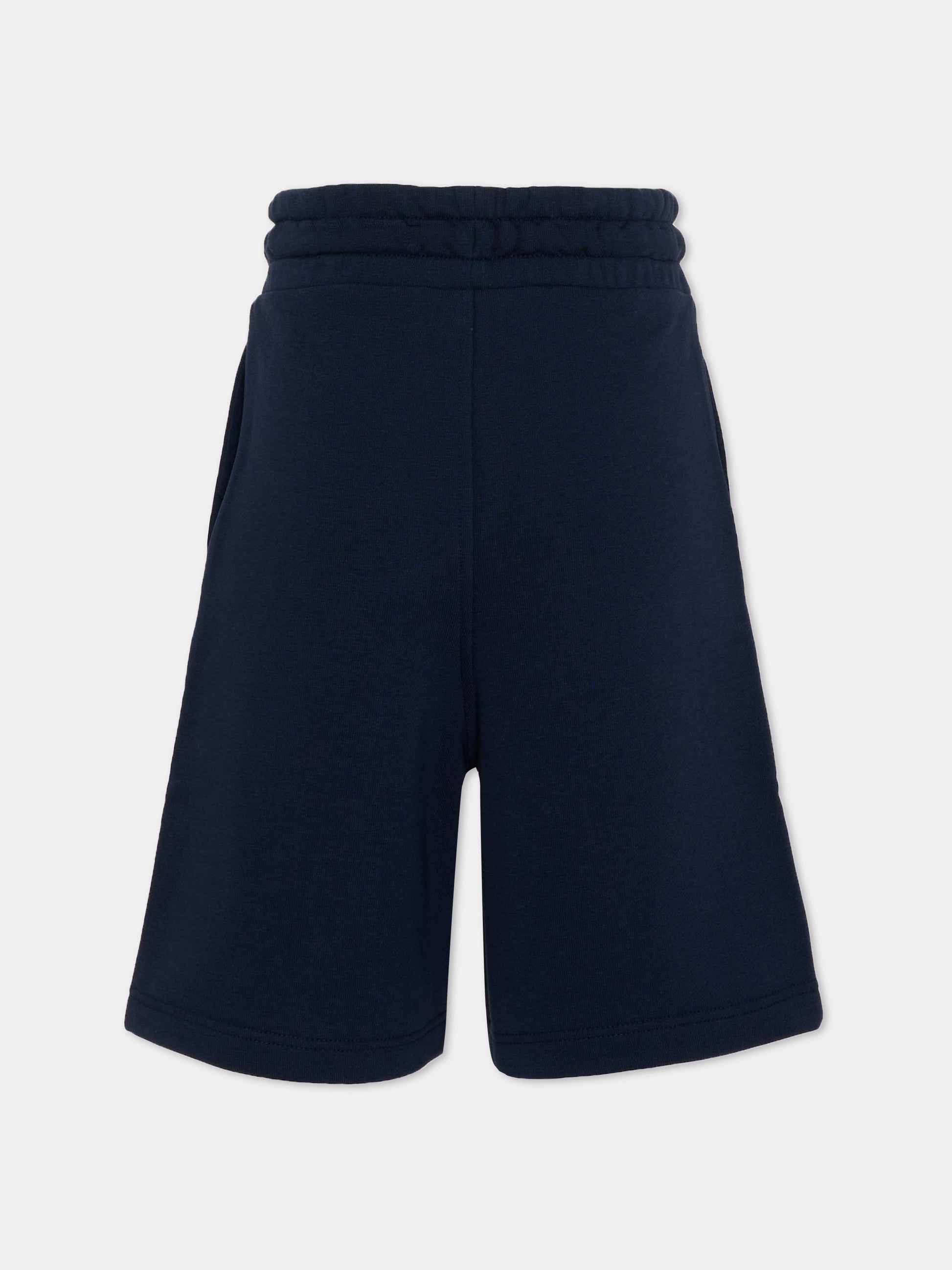 Shorts sportivi blu per bambino,Boss,J52928 849