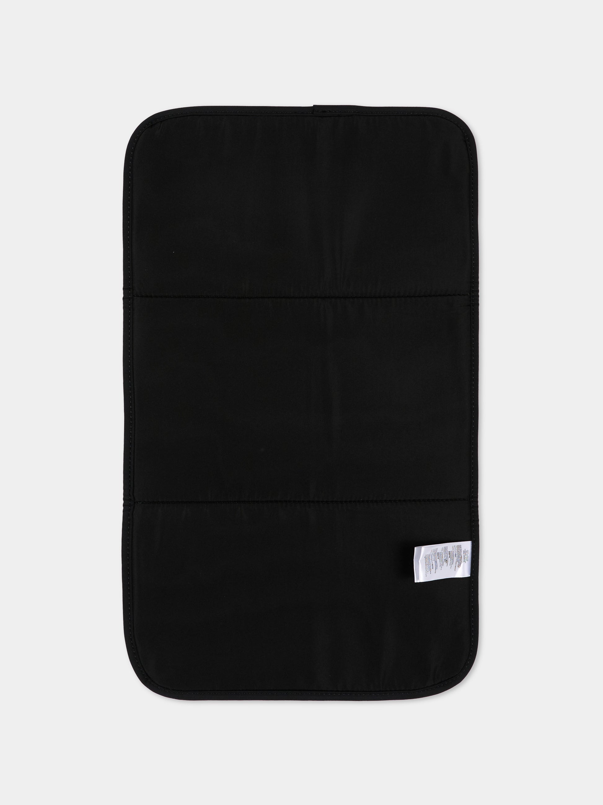 Borsa mamma nera per neonati con logo,Boss,J53178 09B