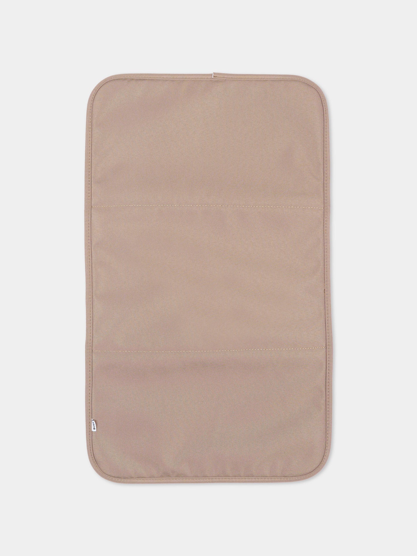 Borsa mamma beige per neonati con logo,Boss,J53179 295