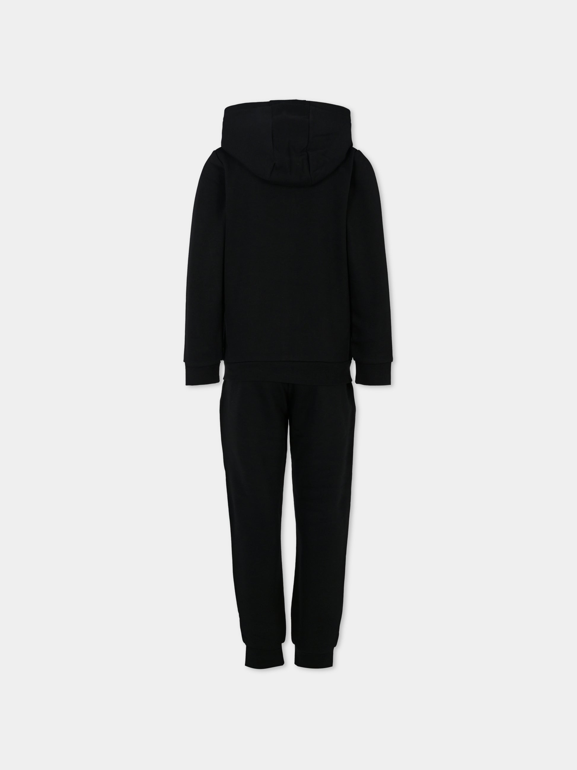 Completo nero per bambino con logo,Boss,J51136 09B