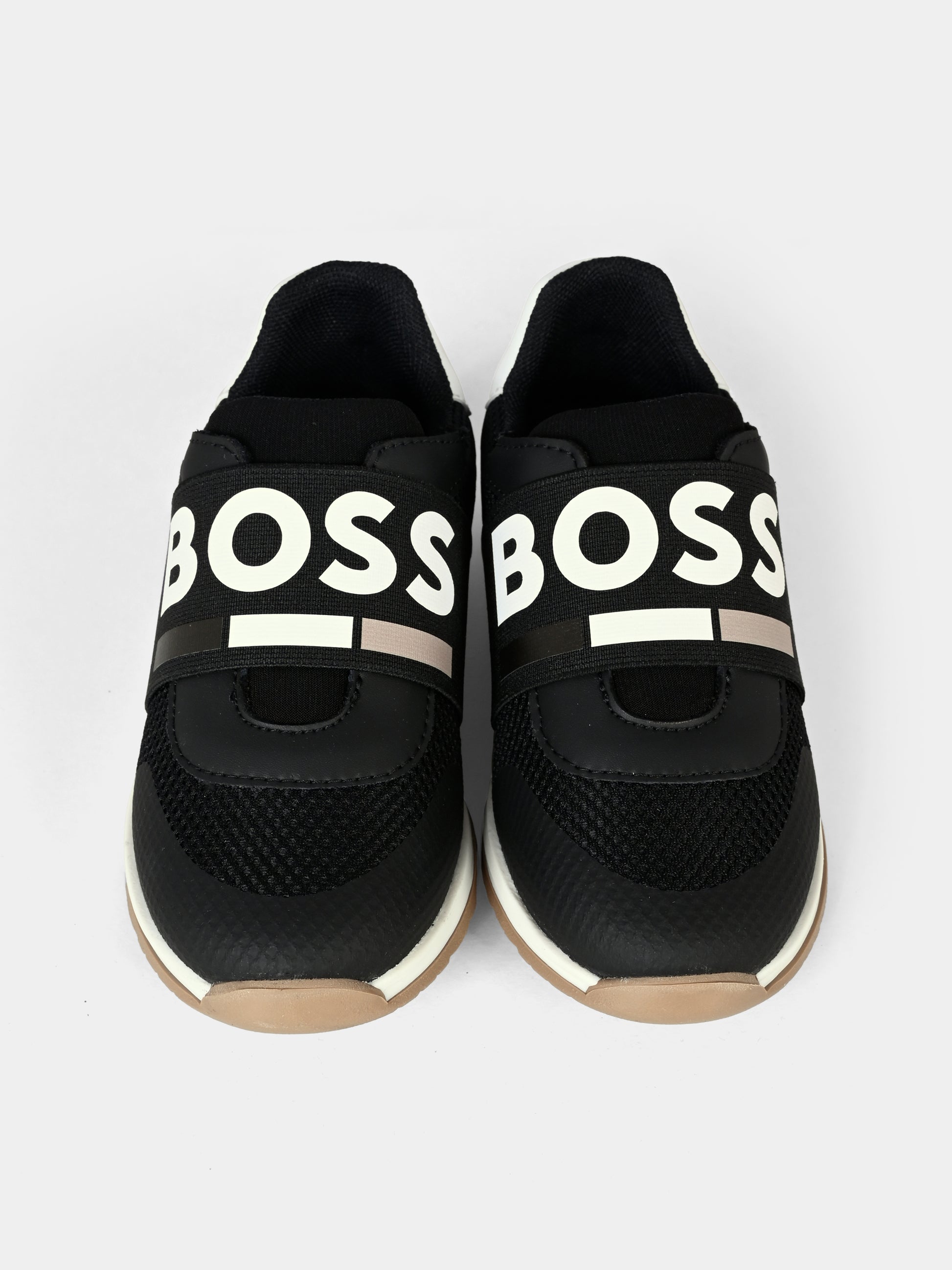 Sneakers nere per bambino con logo,Boss,J51335 09B
