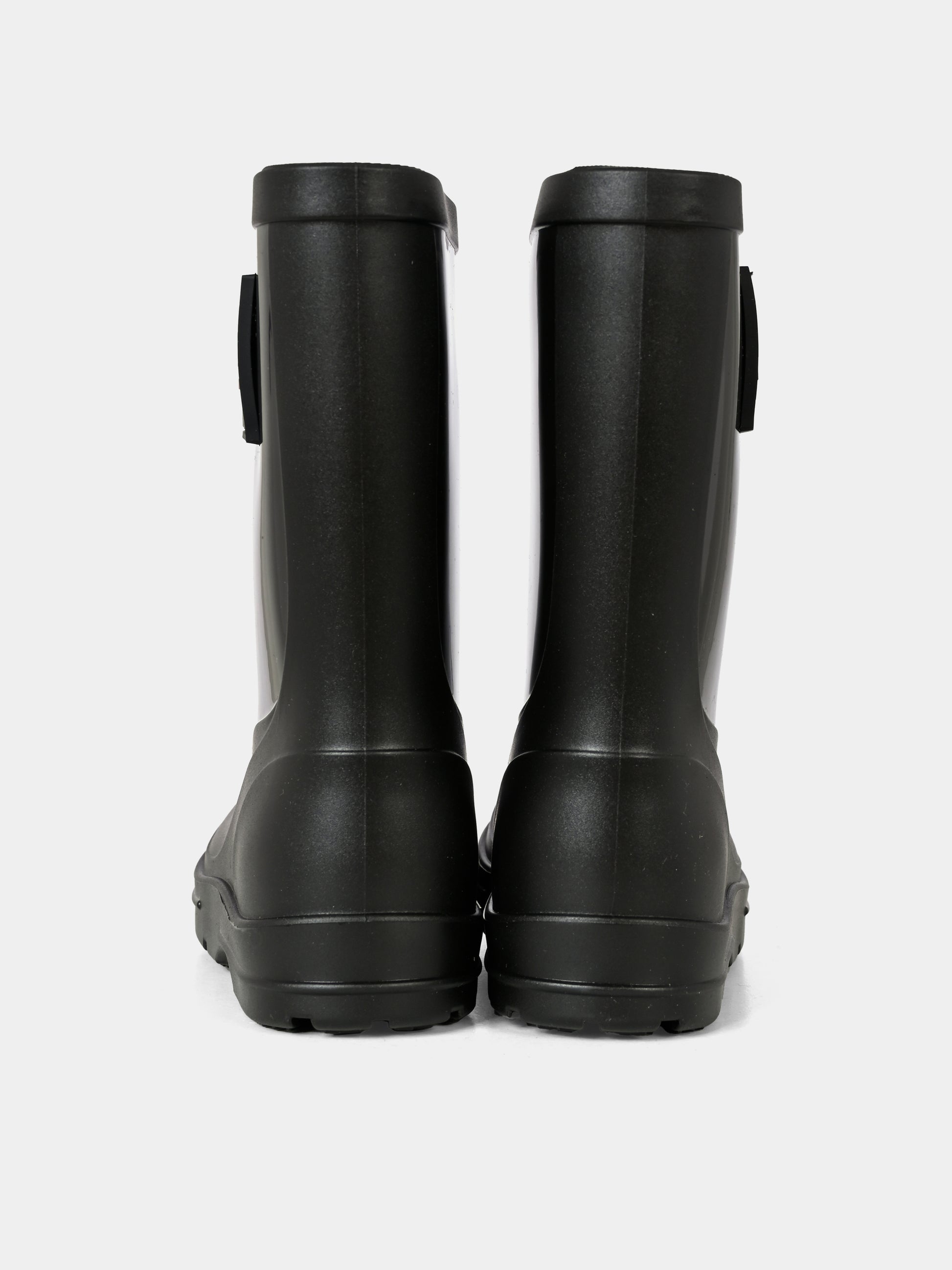 Stivali da pioggia neri per bambino con patch,Boss,J51338 09B