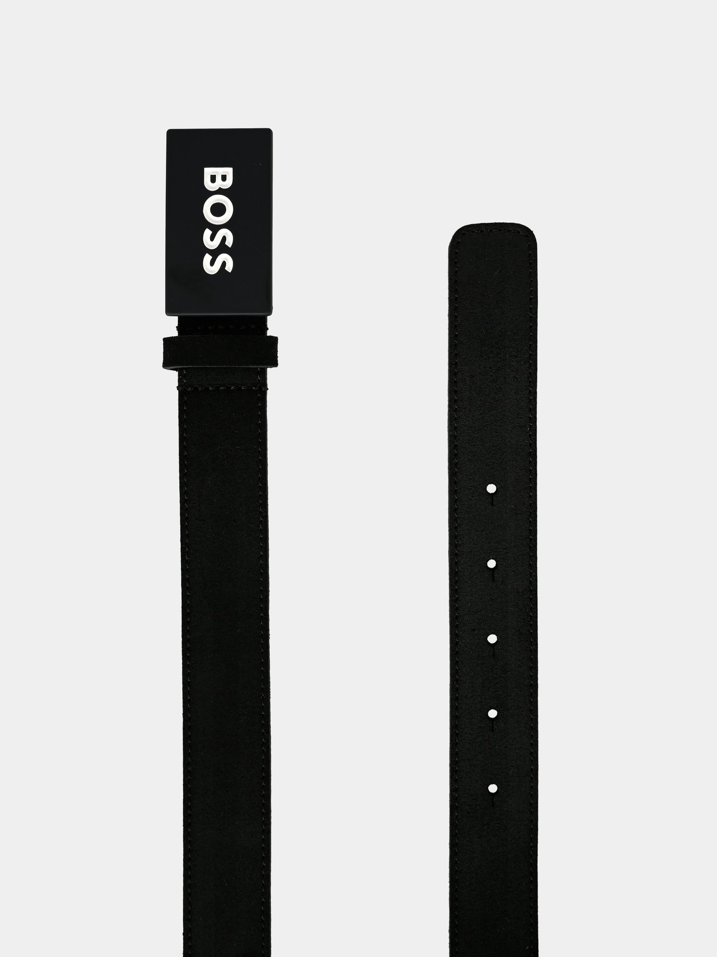 Cintura nera per bambino con logo,Boss,J51574 09B