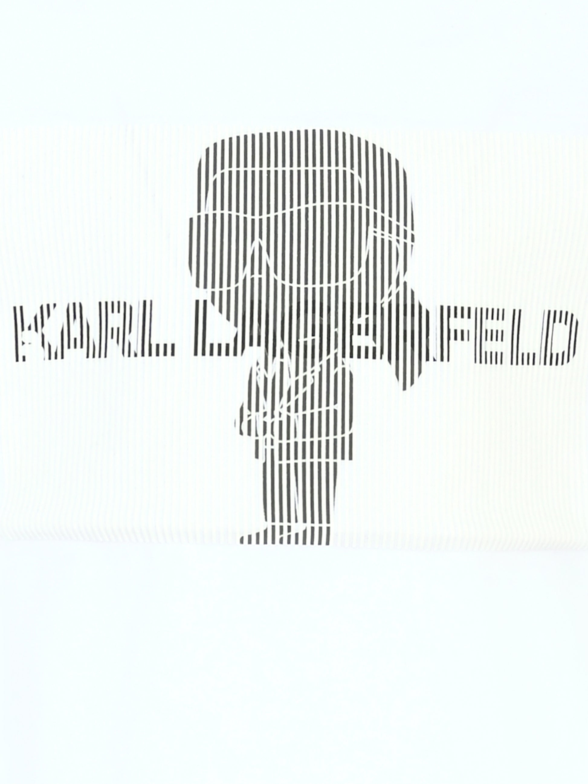 T-shirt bianca per bambino con Karl Lagerfeld,Karl Lagerfeld Kids,Z30239 10P