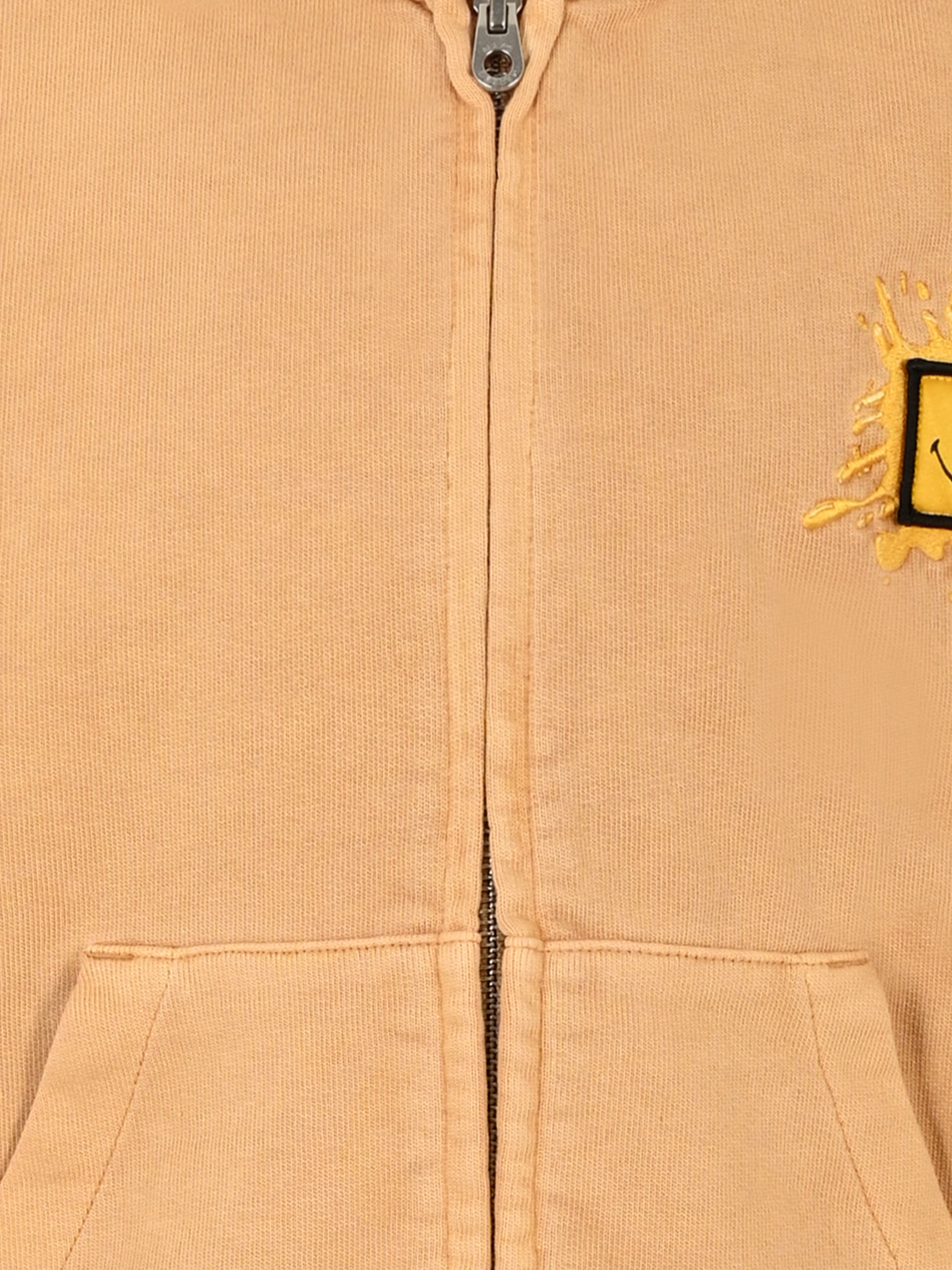 Felpa marrone per bambini con logo e smile,Marc Jacobs,W60260 230