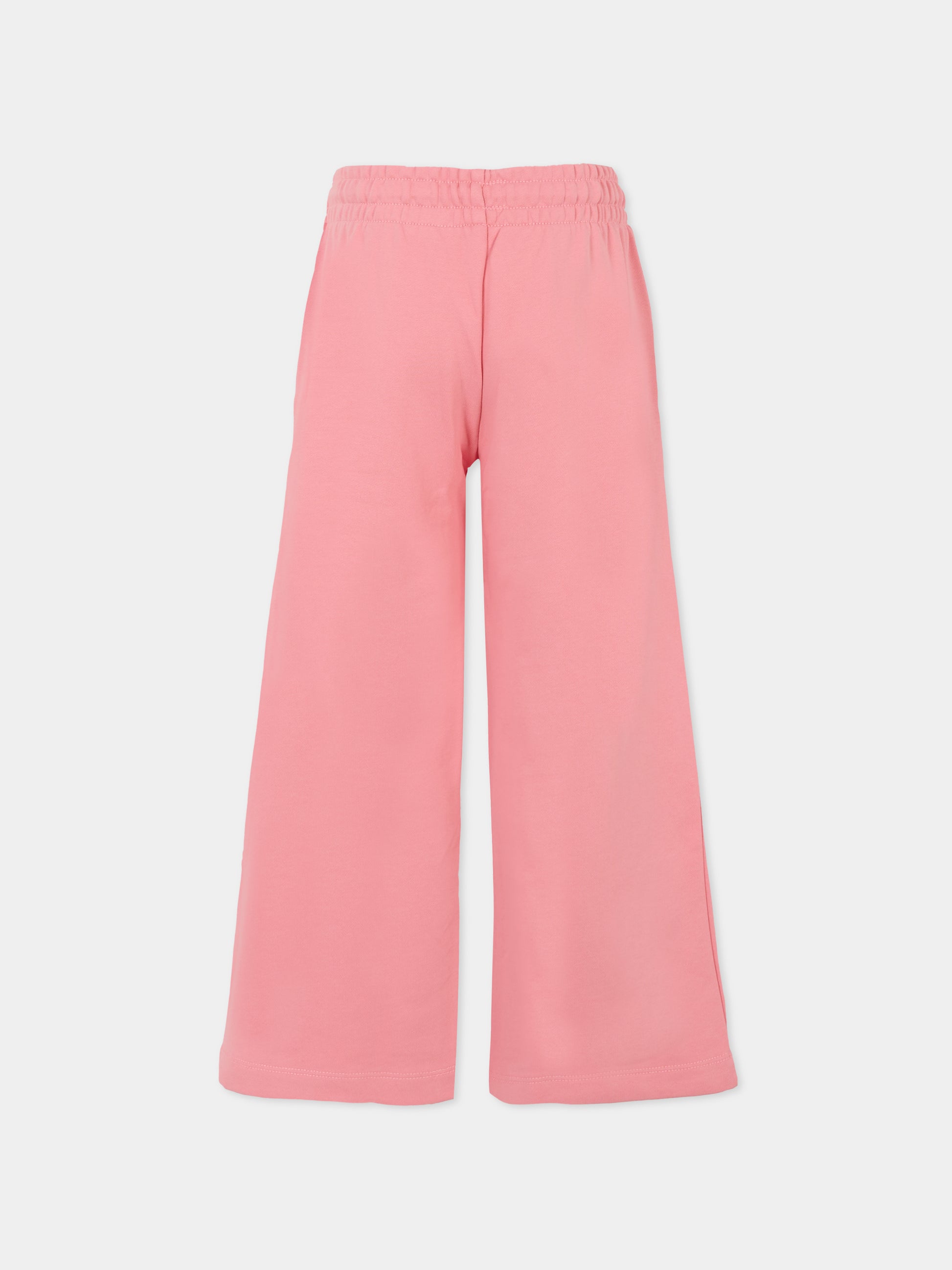 Pantaloni rosa per bambina con cuore,Diesel,J02231 0JFAV K310