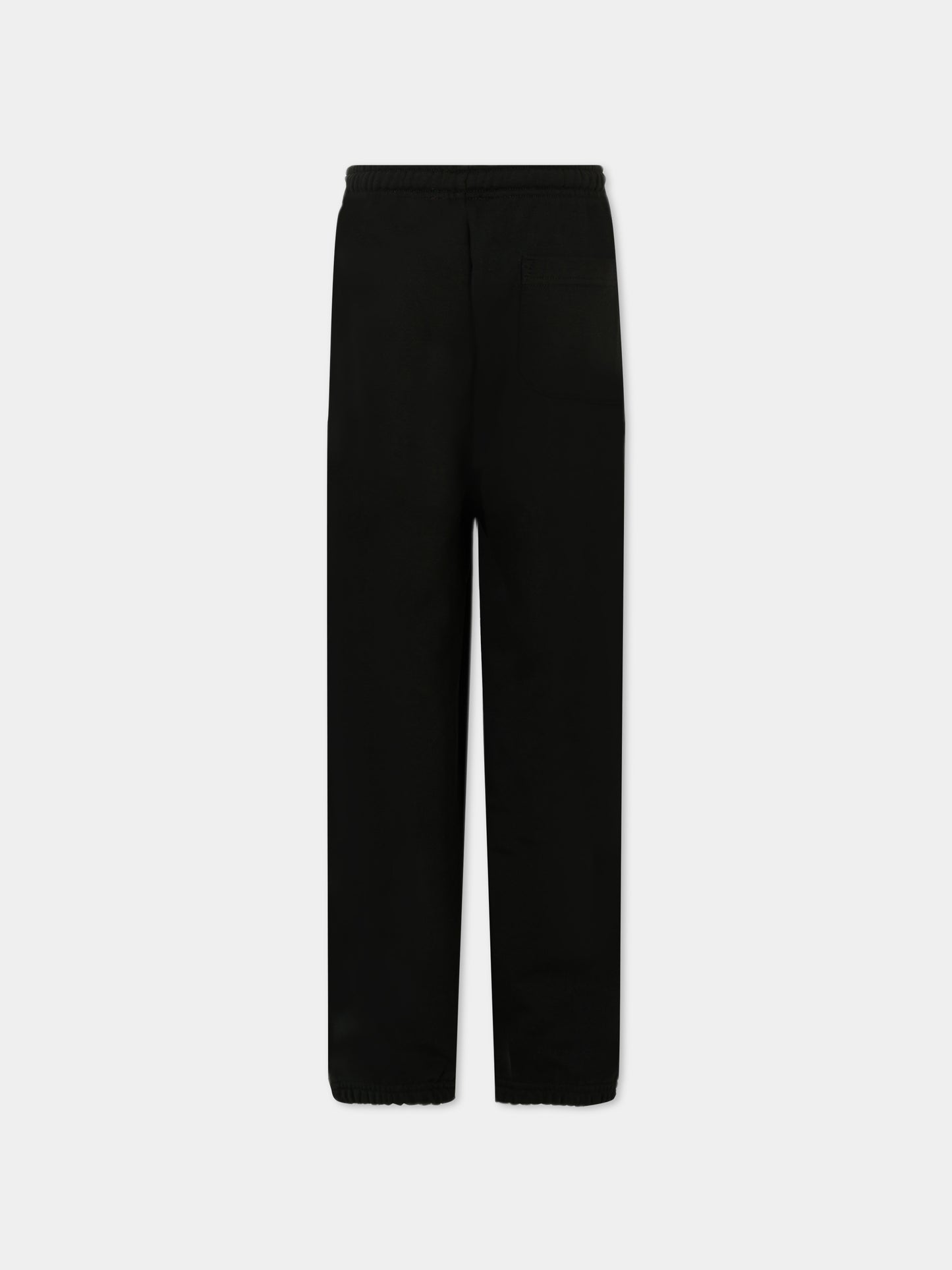 Pantaloni neri per bambino con logo argento,Diesel,J02317 KYAVF K900