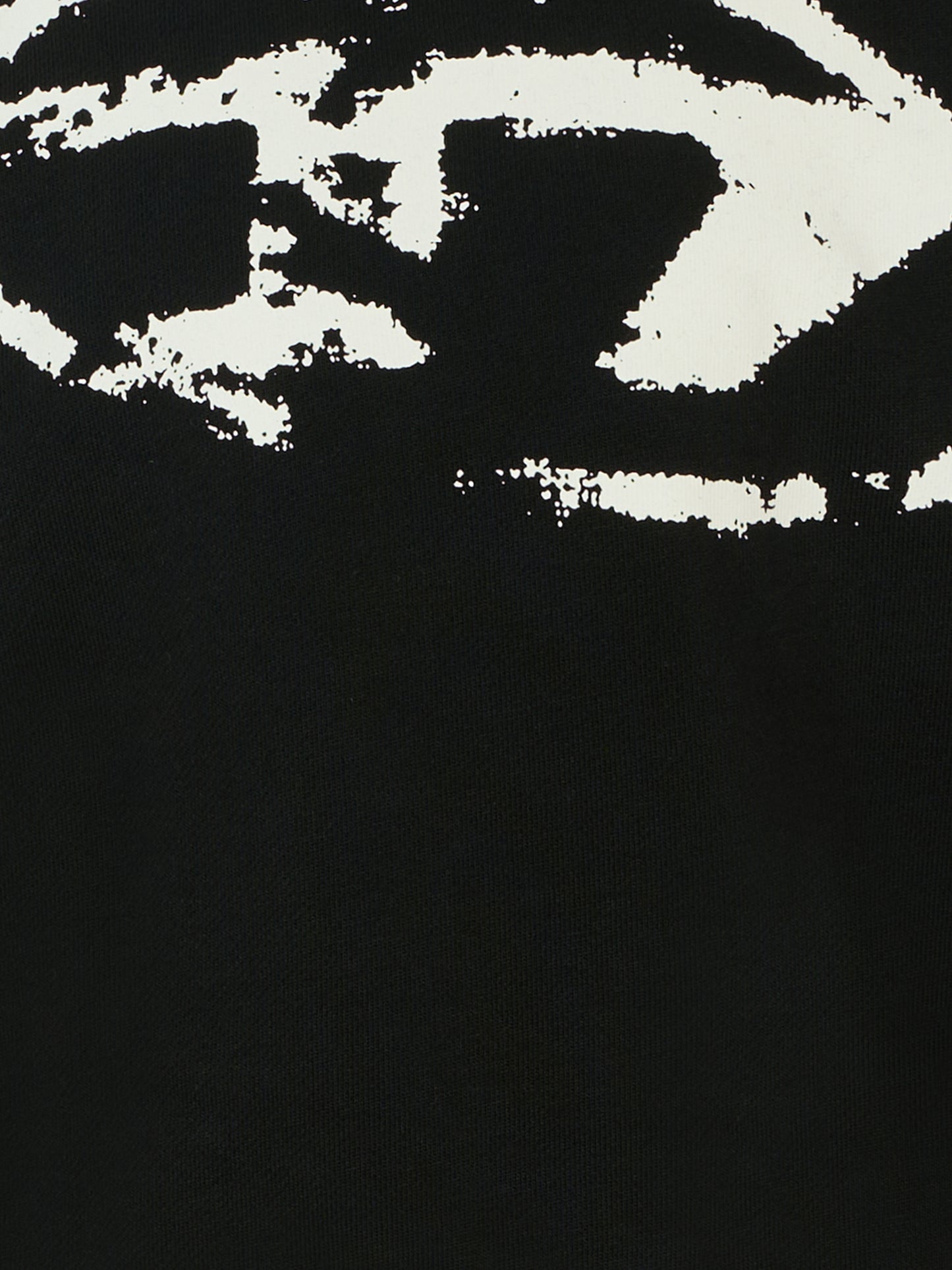 Felpa nera per bambino con logo,Diesel,J02213 KYAQK K900