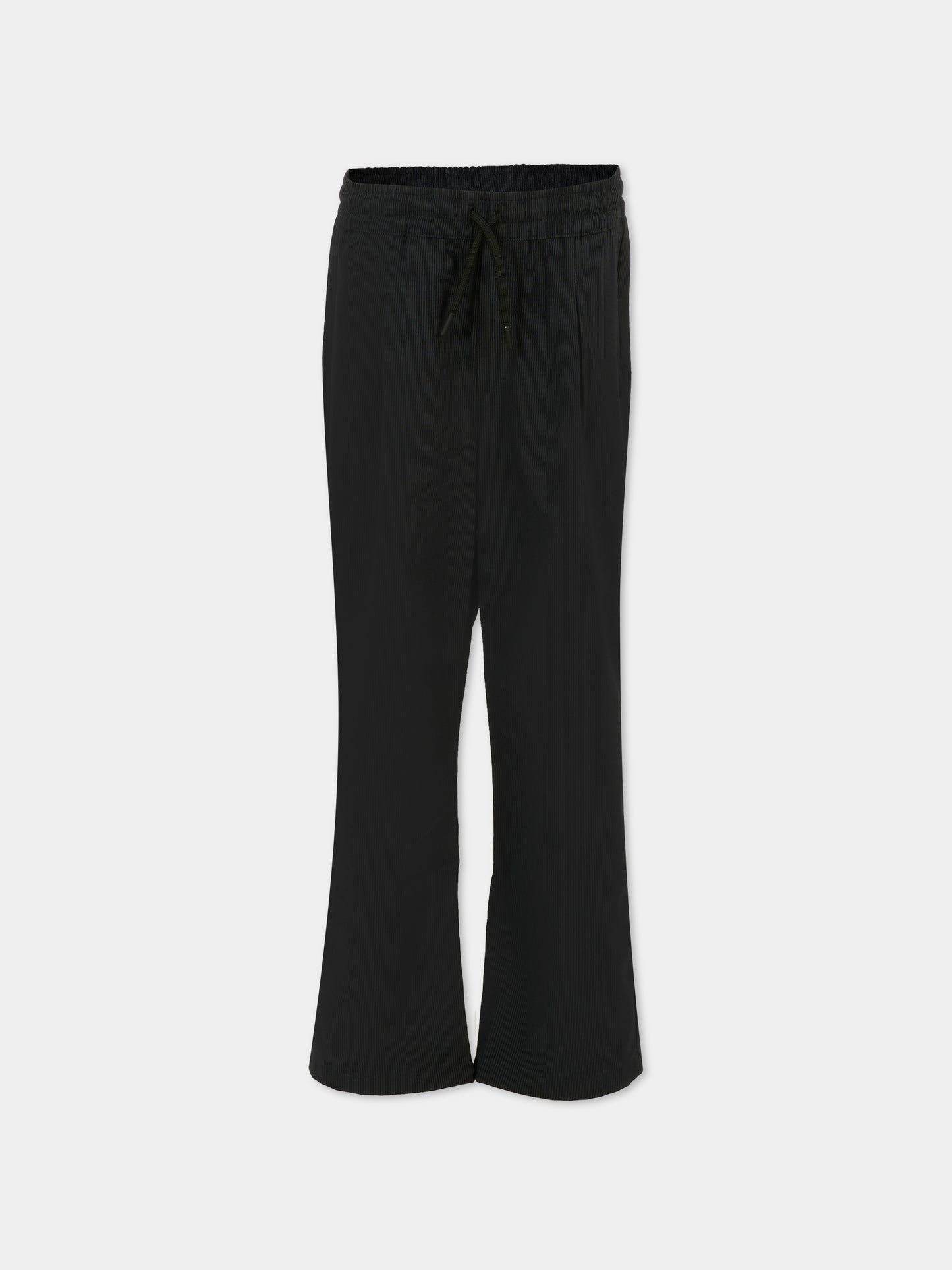 Pantaloni blu per bambino con logo,Msgm Kids,S5MSJBPA049 060