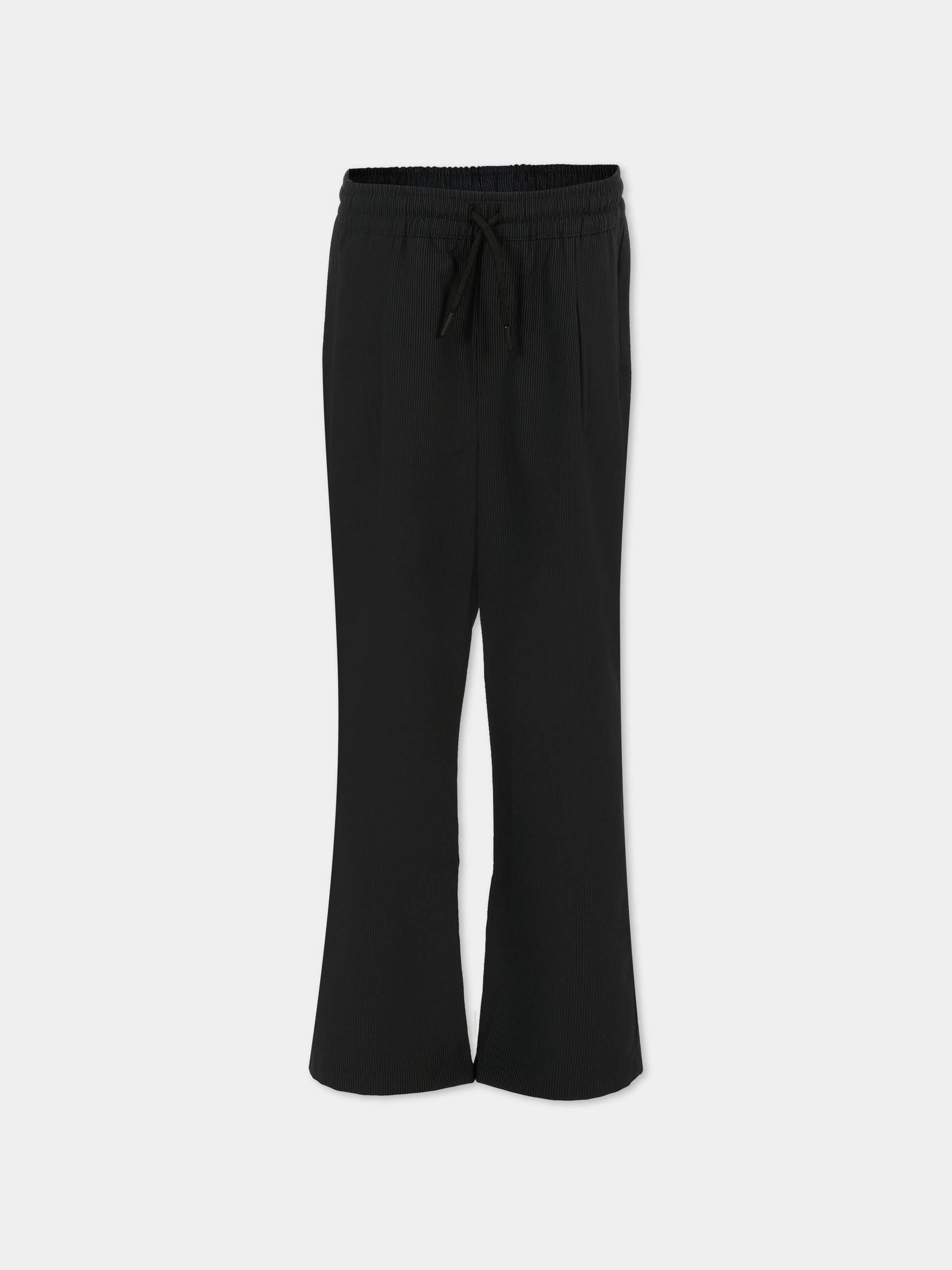 Pantaloni blu per bambino con logo,Msgm Kids,S5MSJBPA049 060