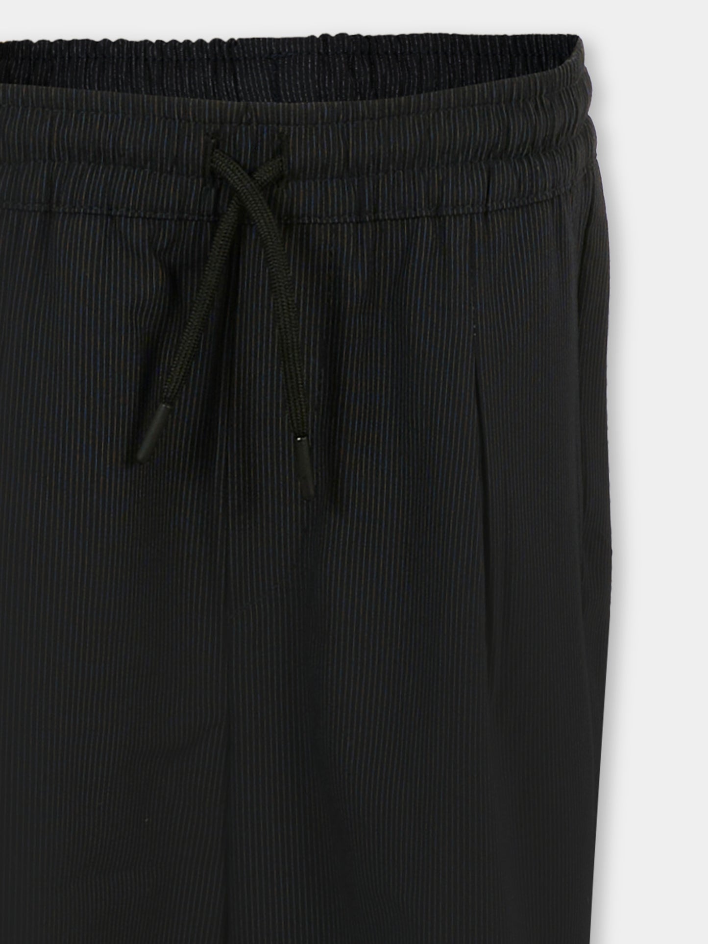 Pantaloni blu per bambino con logo,Msgm Kids,S5MSJBPA049 060