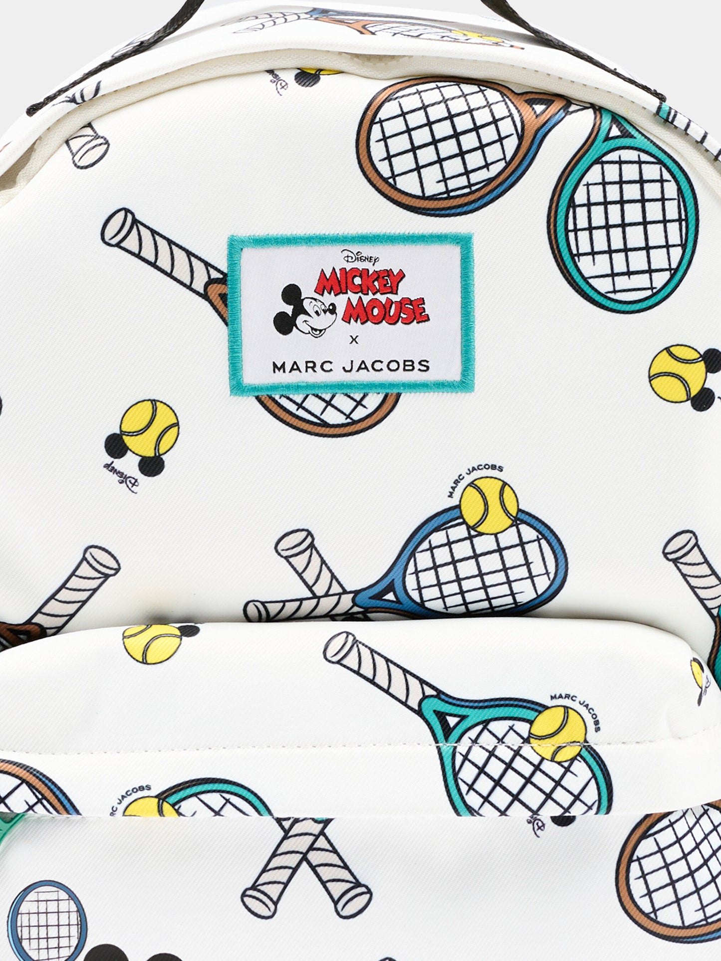 Zaino bianco per bambino con Mickey Mouse,Marc Jacobs,W60854 126