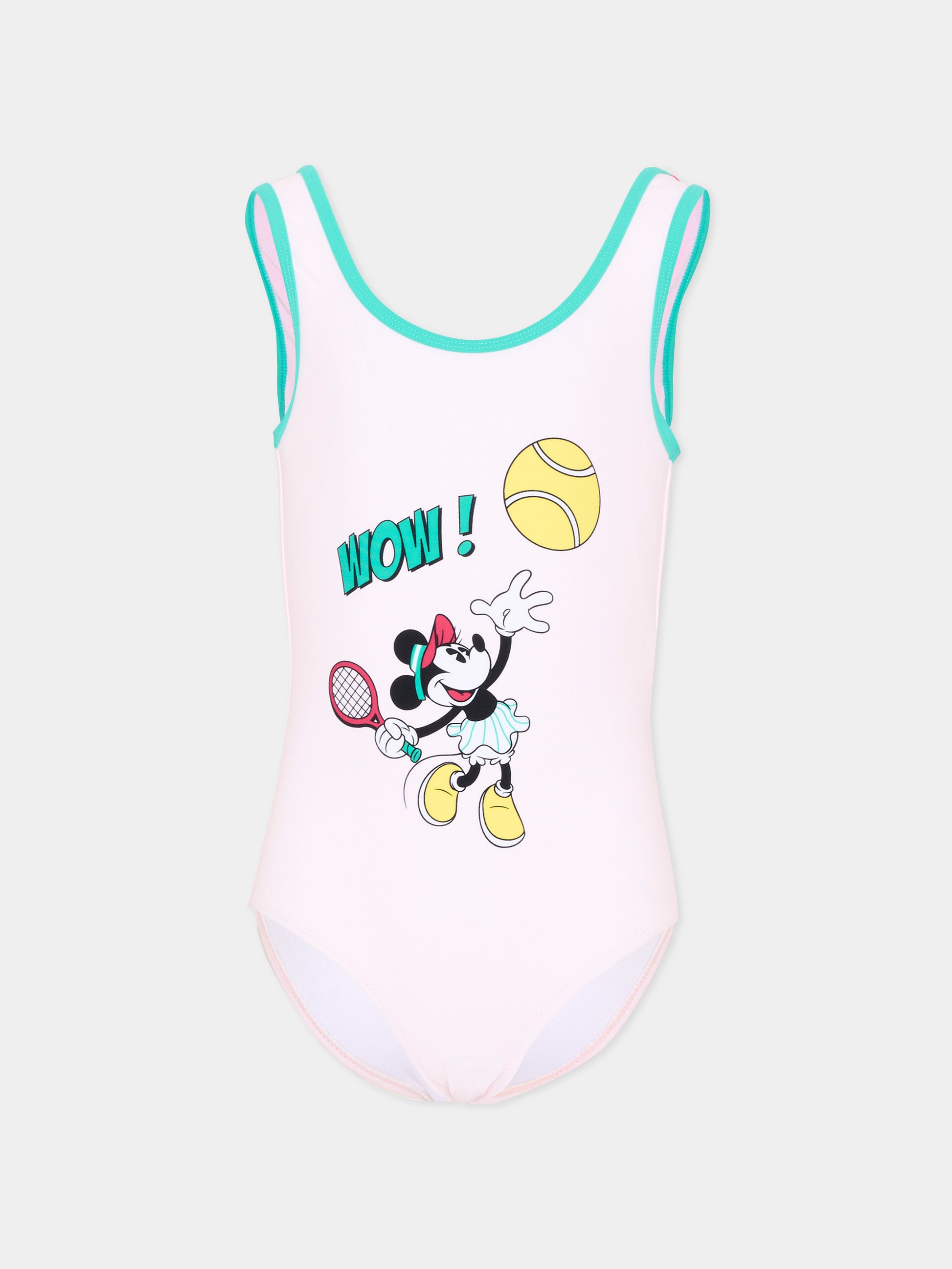 Costume intero rosa per bambina con Minnie,Marc Jacobs,W60756 475
