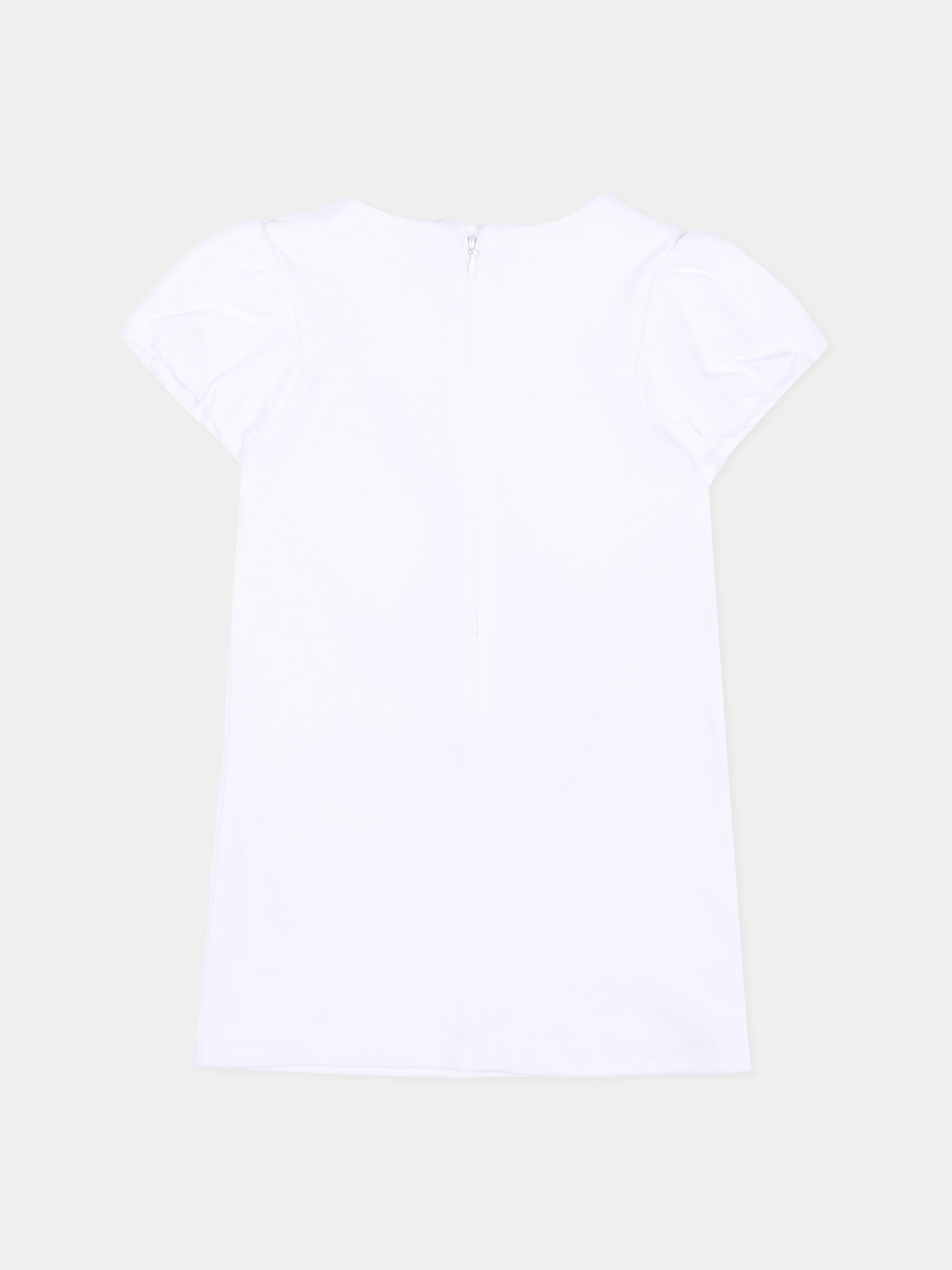 Vestito bianco per neonata con stampa borsa,Marc Jacobs,W60809 10P