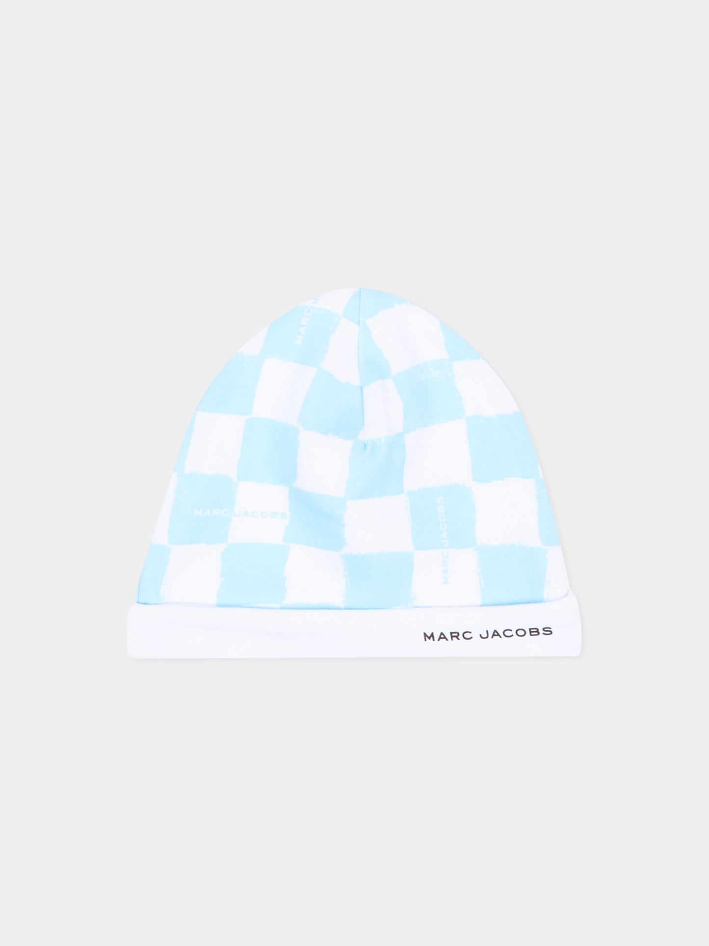 Set tutina celeste per neonato con logo,Marc Jacobs,W60814 77B