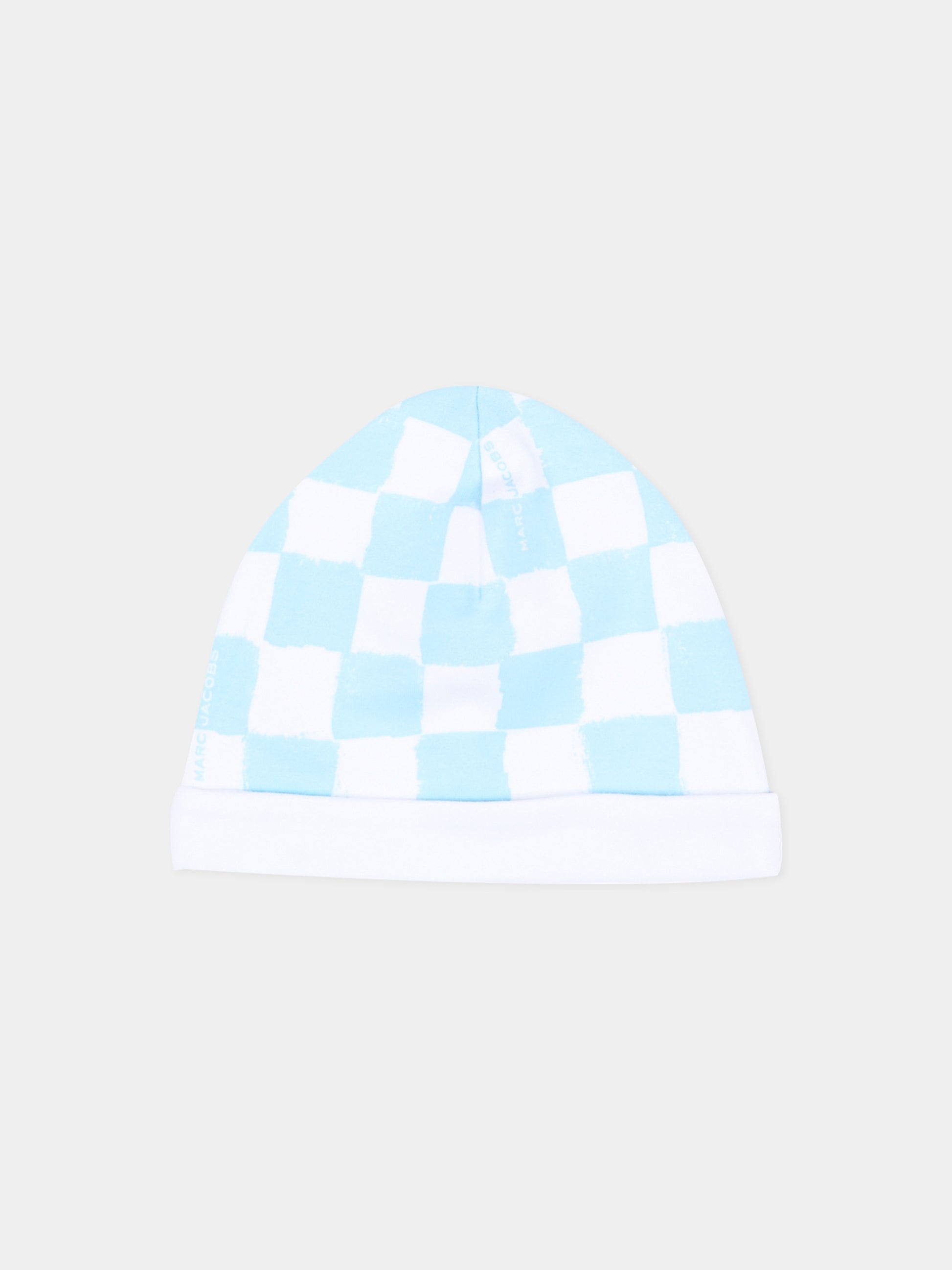 Set tutina celeste per neonato con logo,Marc Jacobs,W60814 77B