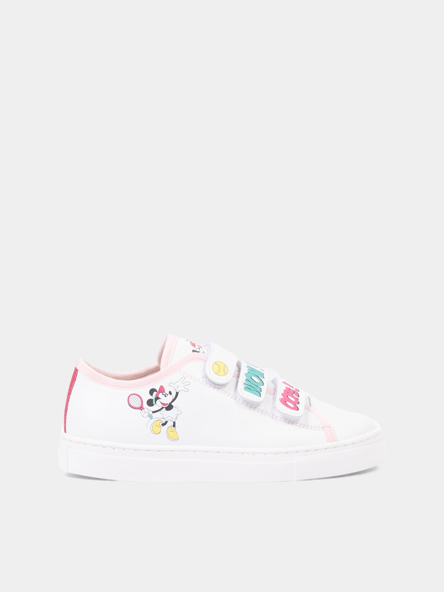 Sneakers bianche per bambina con Minnie,Marc Jacobs,W60824 10P