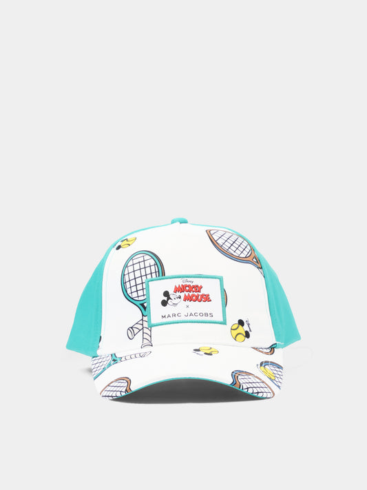 Cappello verde per bambino con  Mickey Mouse,Marc Jacobs,W60842 73D