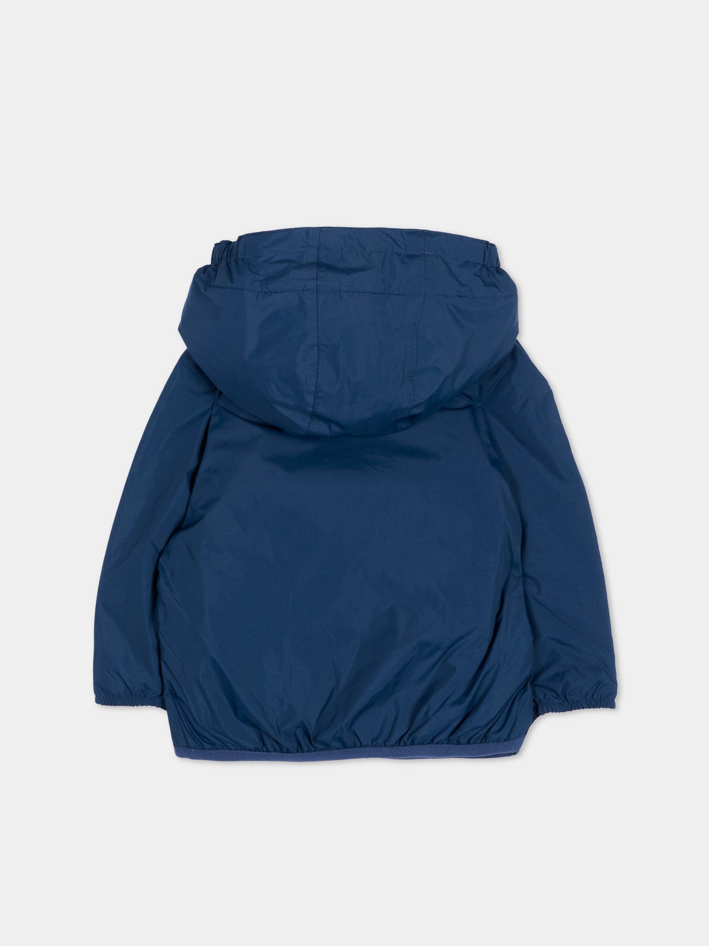 Giacca a vento blu Le Vrai 4.0 Claudine Warm per neonati con logo,K-way,K5141RW B67