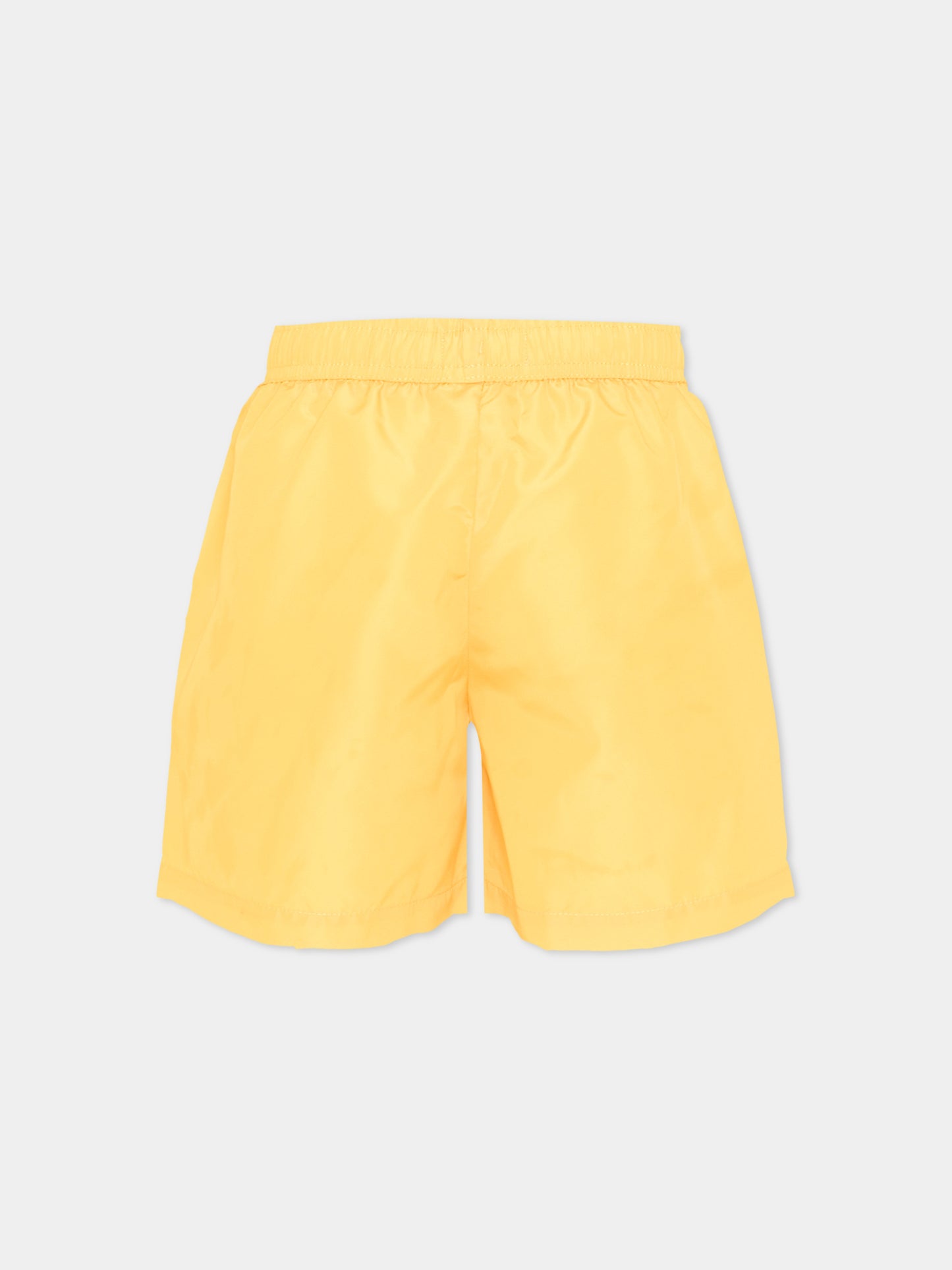 Boxer mare giallo per bambino con Teddy Bear,Moschino Kids,HUL01L LKA02 50577