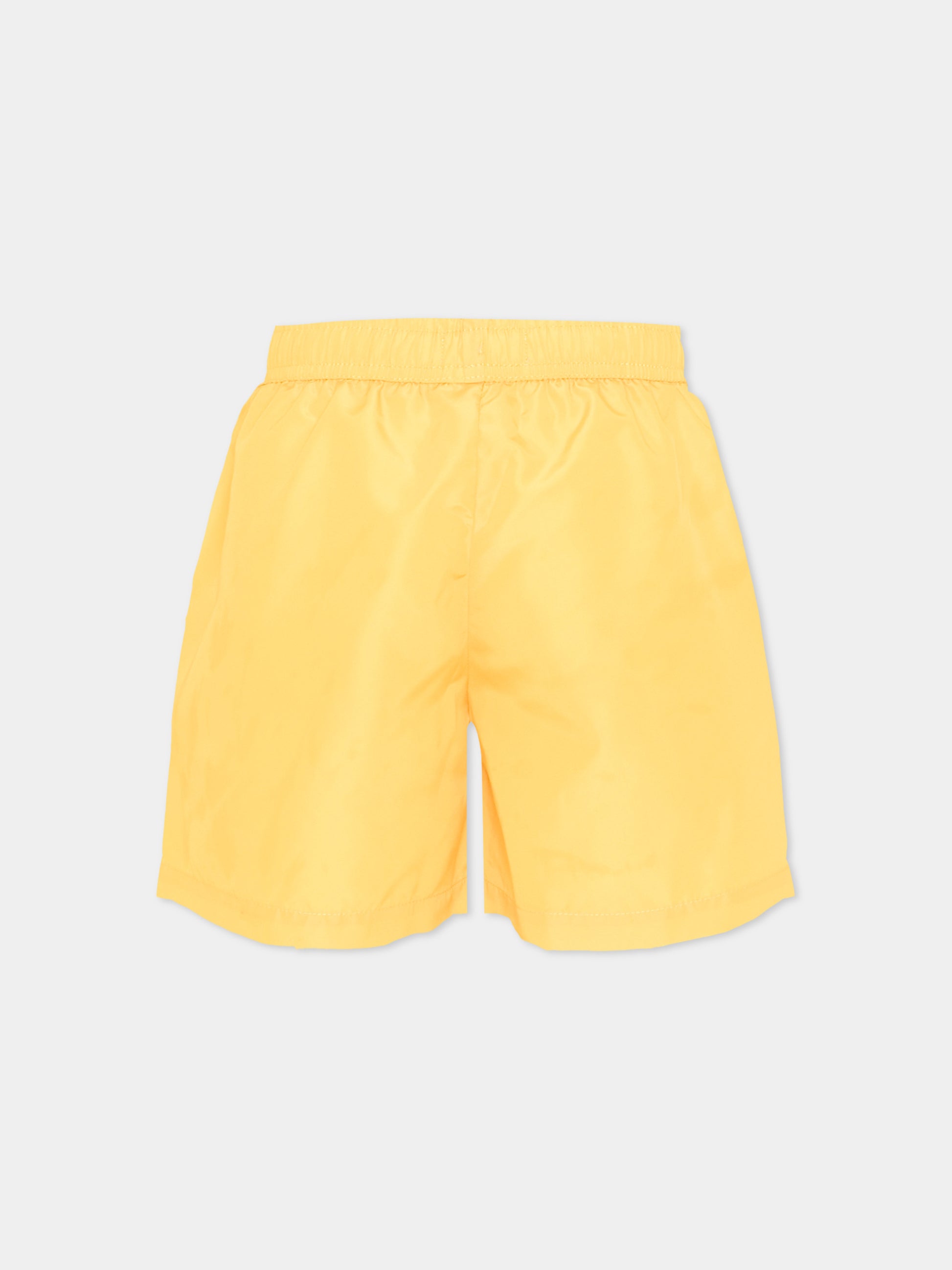 Boxer mare giallo per bambino con Teddy Bear,Moschino Kids,HUL01L LKA02 50577