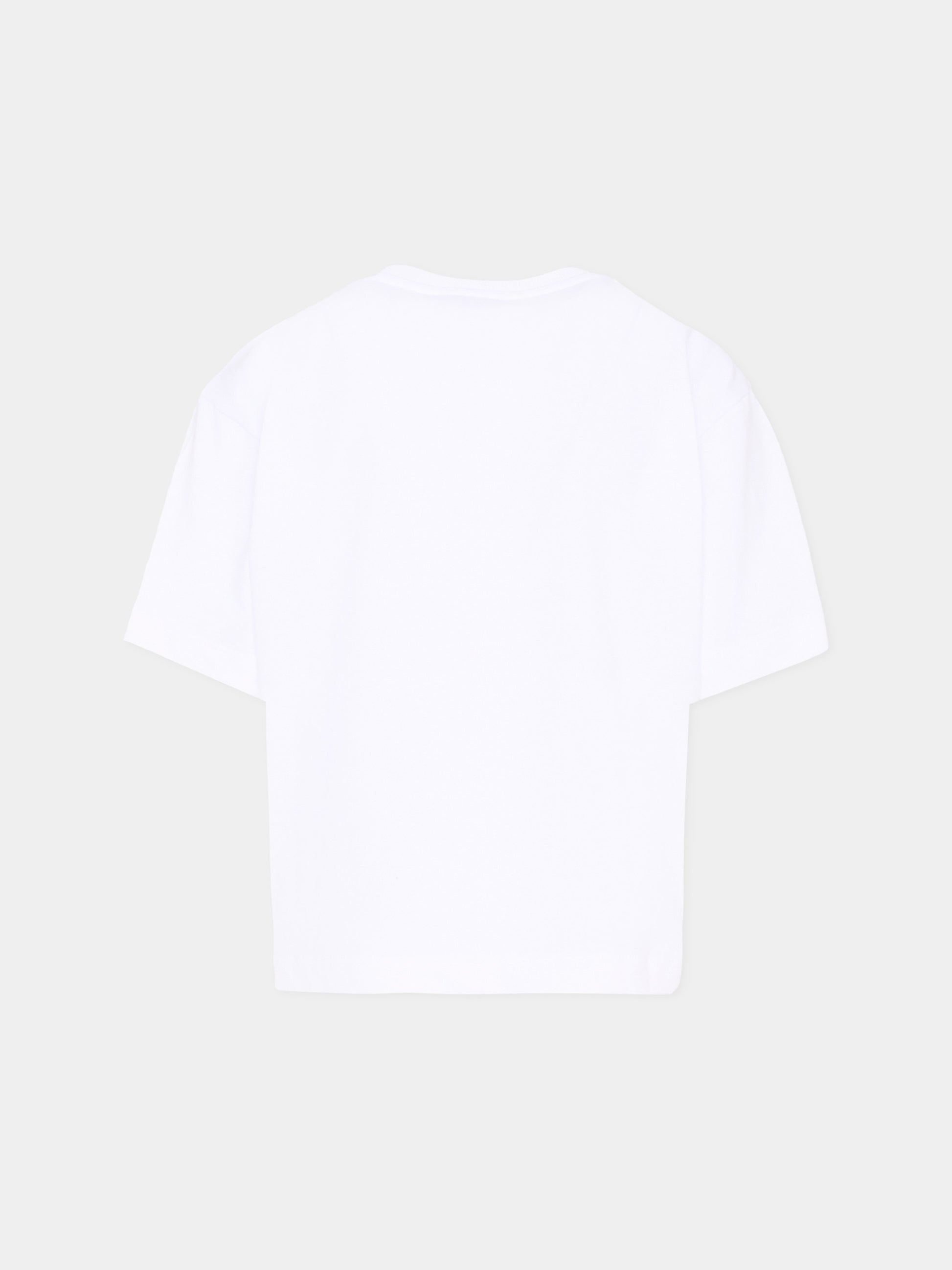 T-Shirt bianca per bambino con Teddy Bear,Moschino Kids,HUM05K LAA23 10101