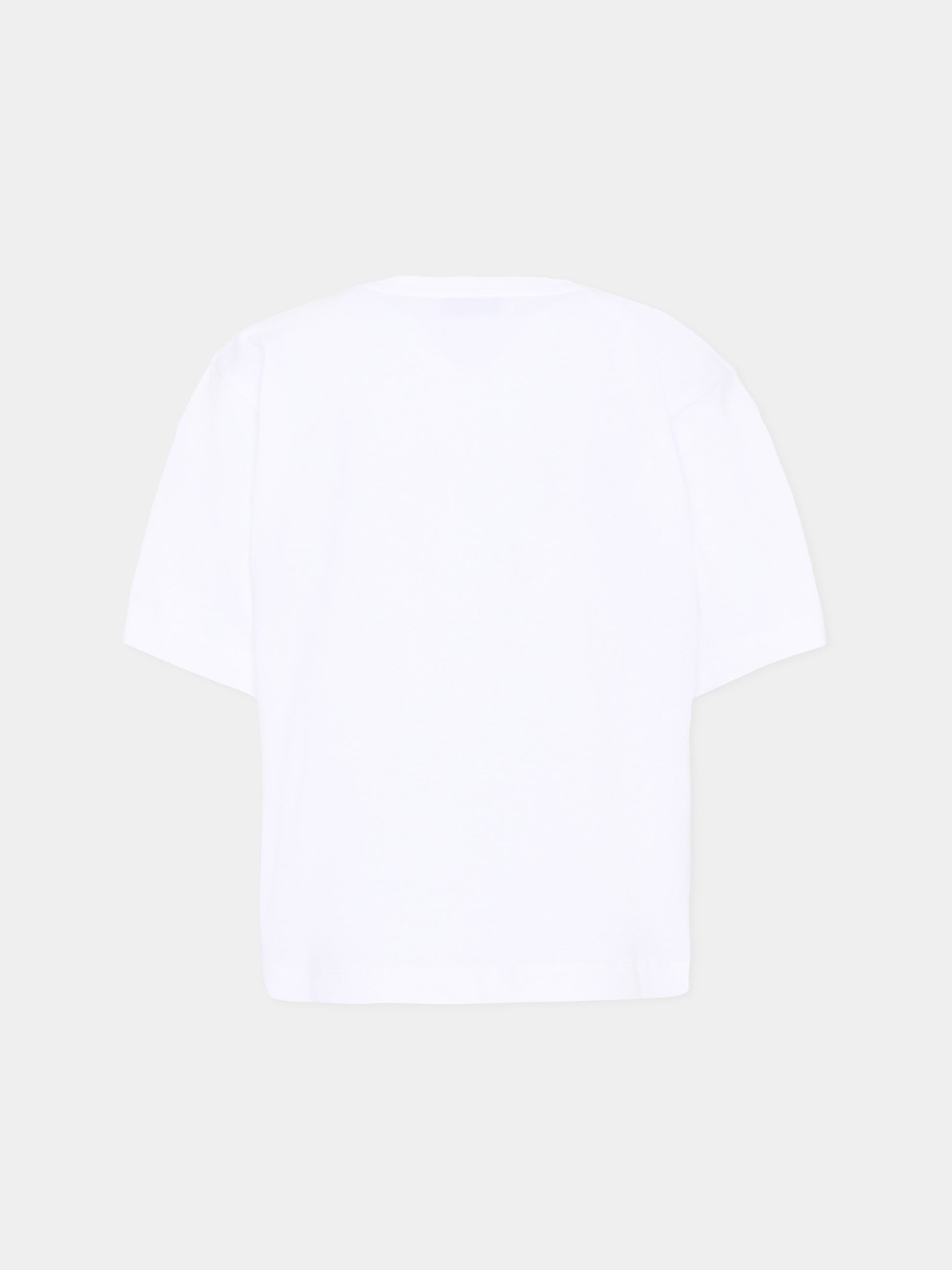 T-Shirt bianca per bambini con Teddy Bear,Moschino Kids,HUM05P LAA23 10101