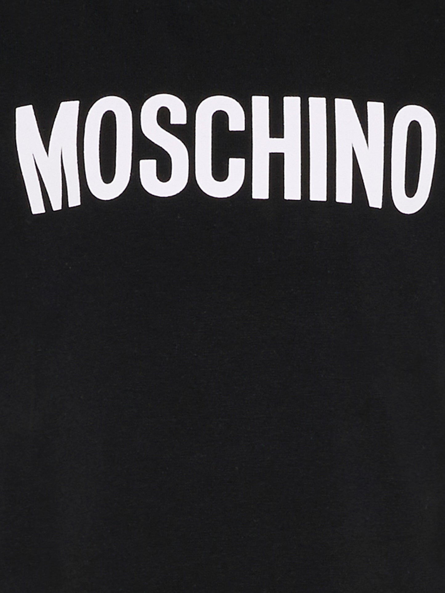 T-shirt nera per bambini con Teddy Bear,Moschino Kids,HUM05U LBA10 60100