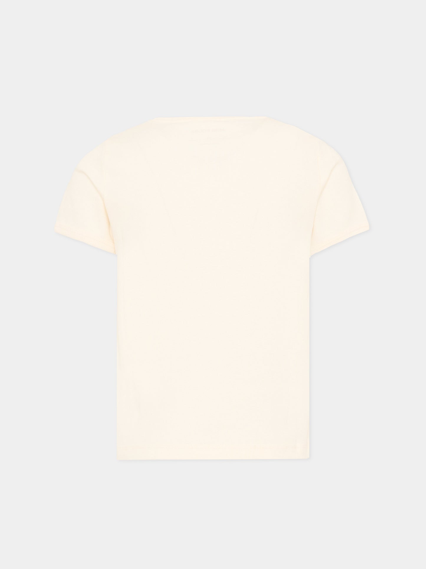 T-Shirt avorio Space Tour per bambina,Mini Rodini,2622014711