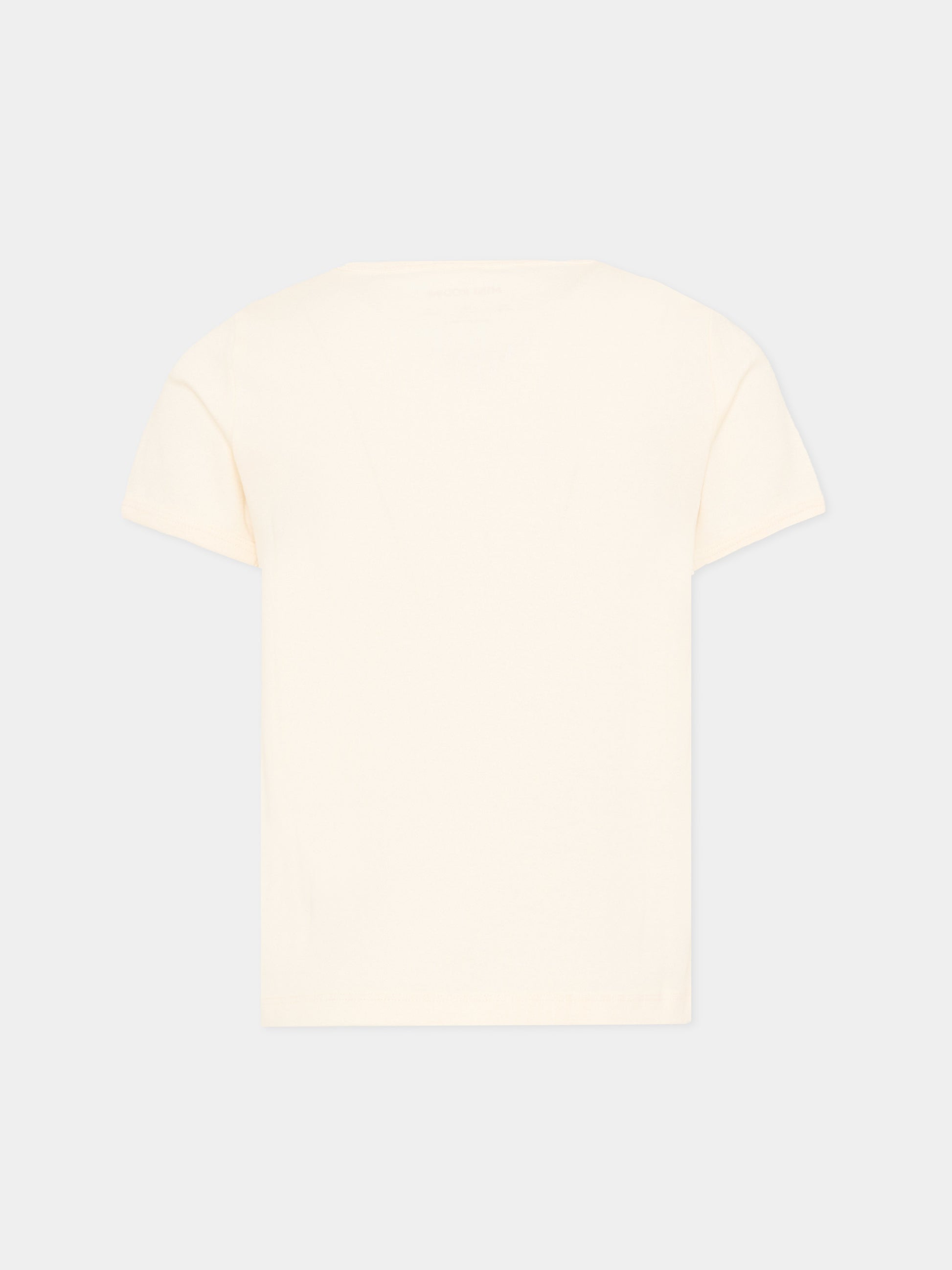 T-Shirt avorio Space Tour per bambina,Mini Rodini,2622014711