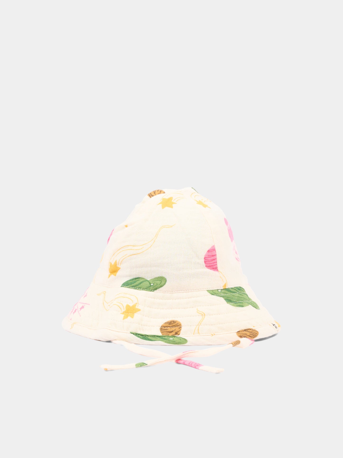 Cloche avorio per bambina con pianeti,Mini Rodini,2626511111