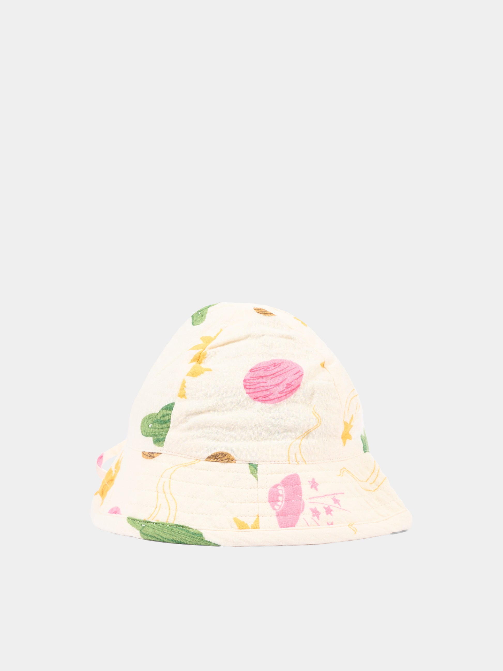 Cloche avorio per bambina con pianeti,Mini Rodini,2626511111