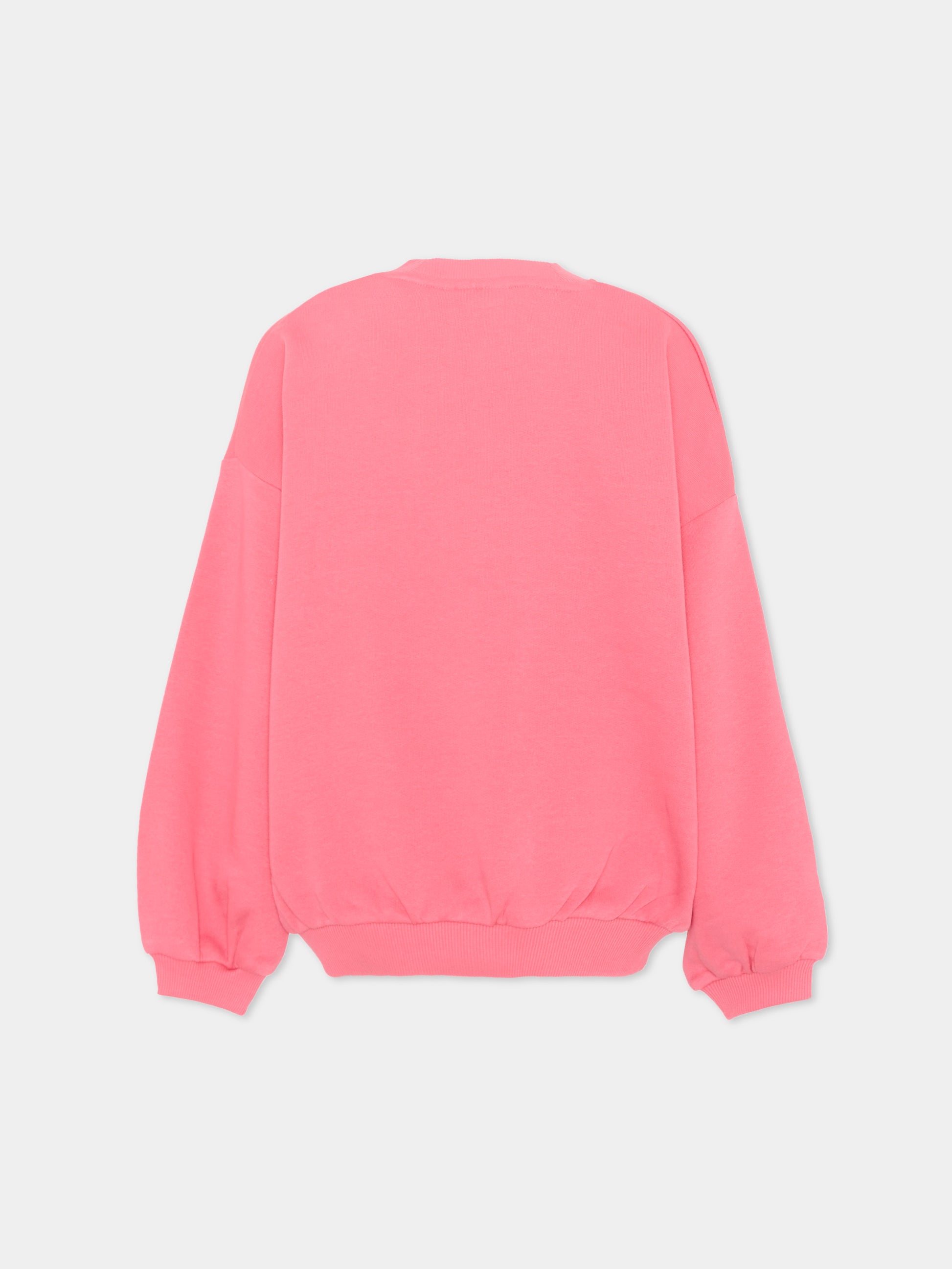 Felpa rosa per bambina con stampa galassia,Mini Rodini,2622015628